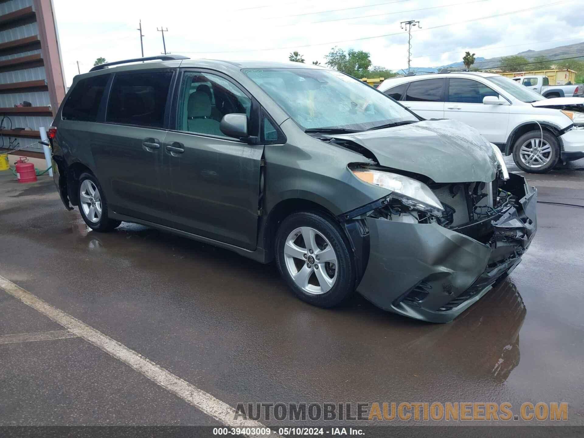 5TDKZ3DC3KS984362 TOYOTA SIENNA 2019