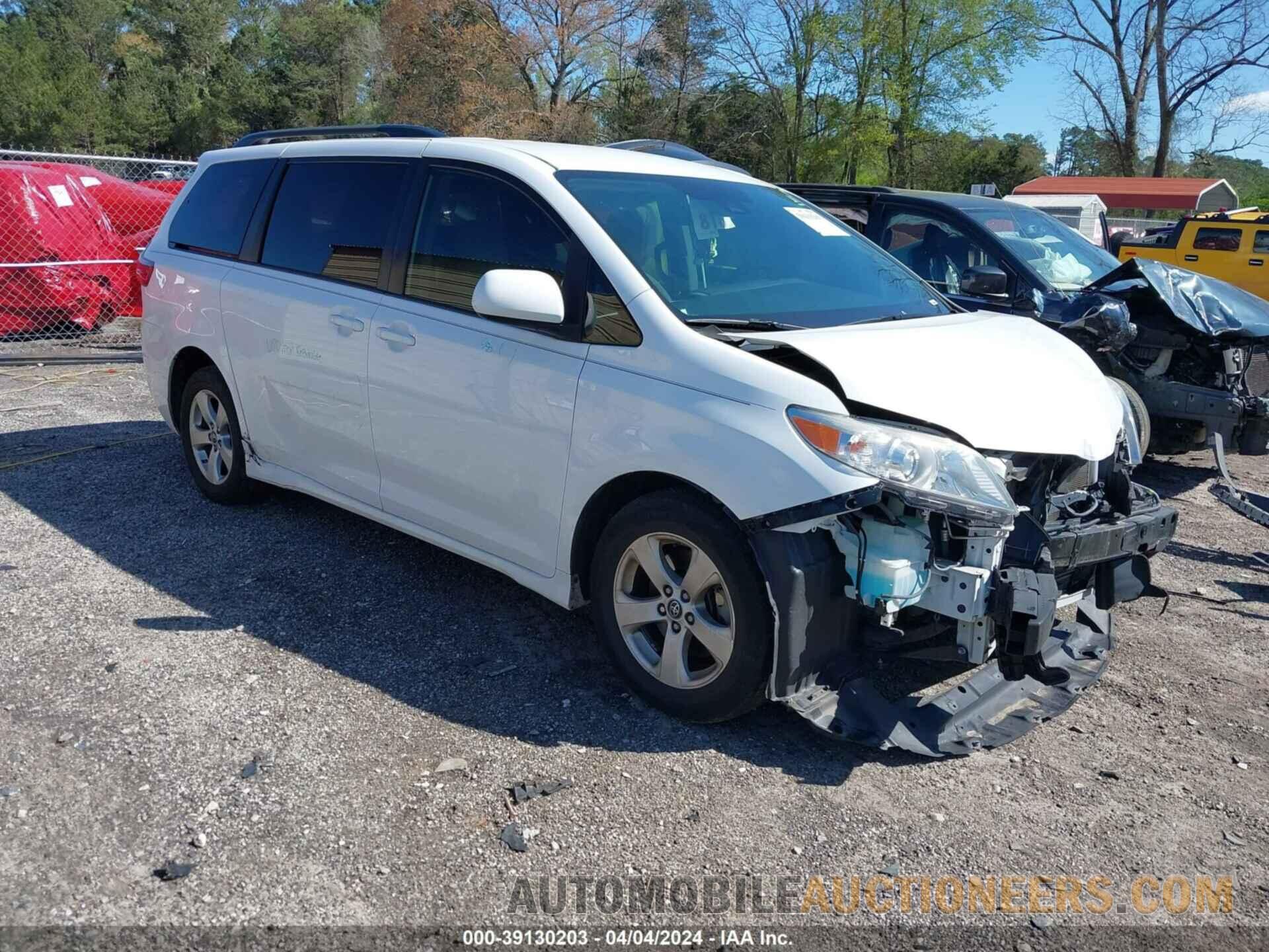 5TDKZ3DC3LS023696 TOYOTA SIENNA 2020