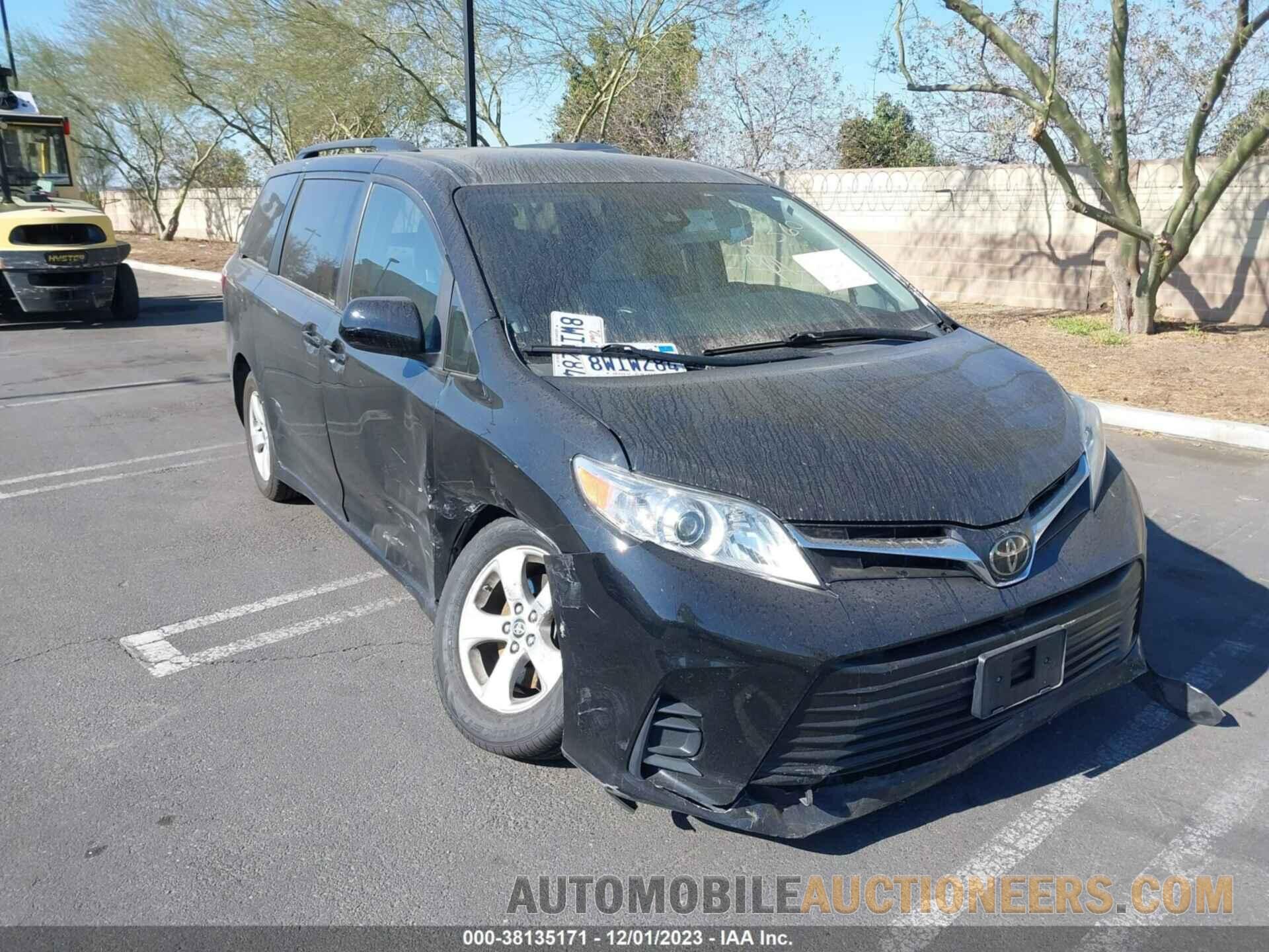 5TDKZ3DC3LS075166 TOYOTA SIENNA 2020