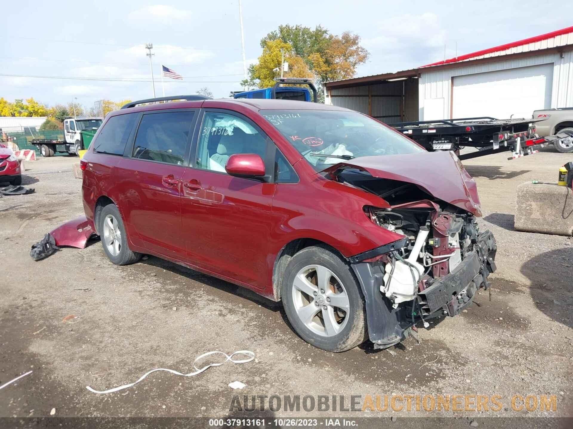 5TDKZ3DC4HS817016 TOYOTA SIENNA 2017