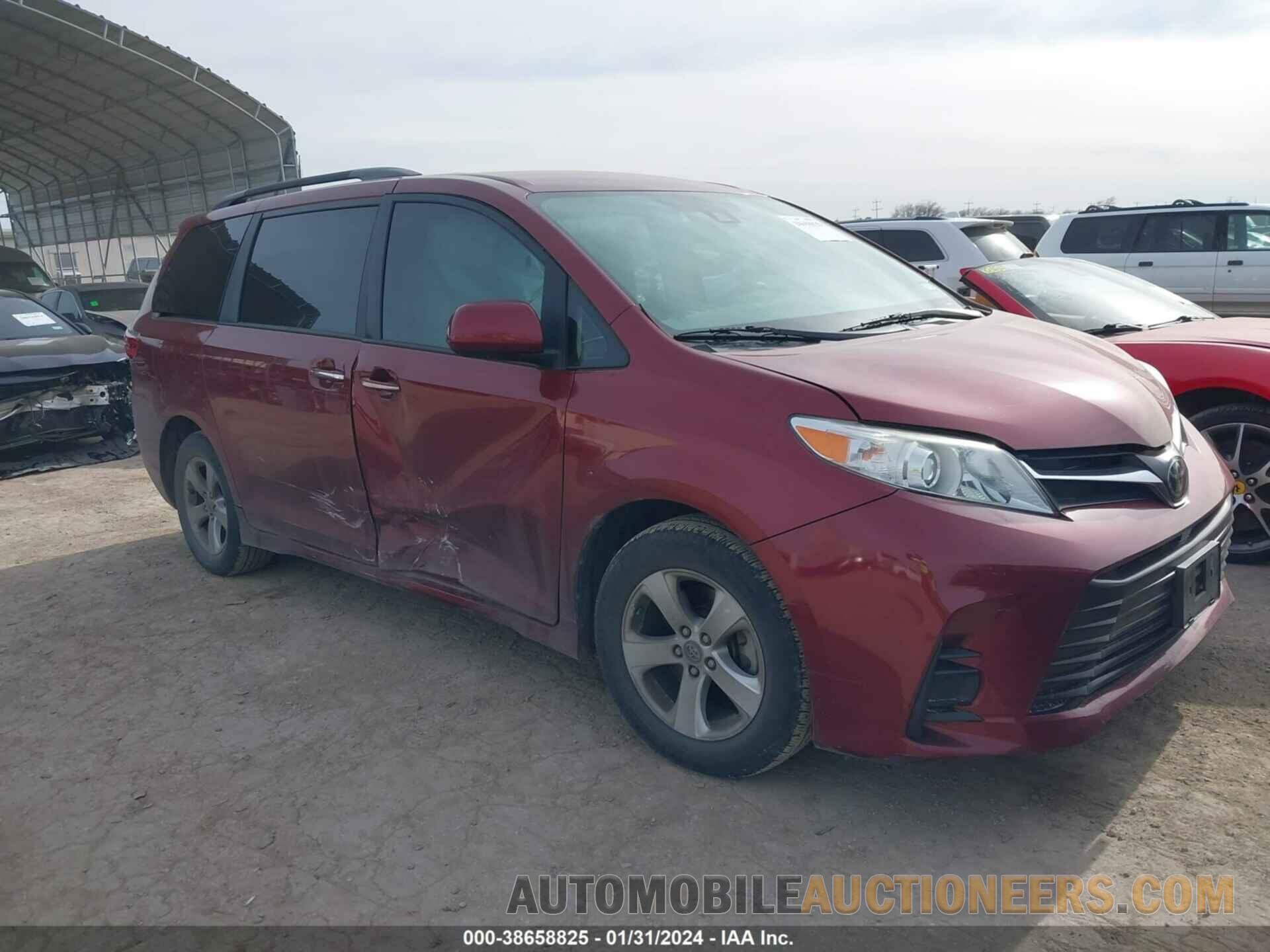 5TDKZ3DC4KS966596 TOYOTA SIENNA 2019