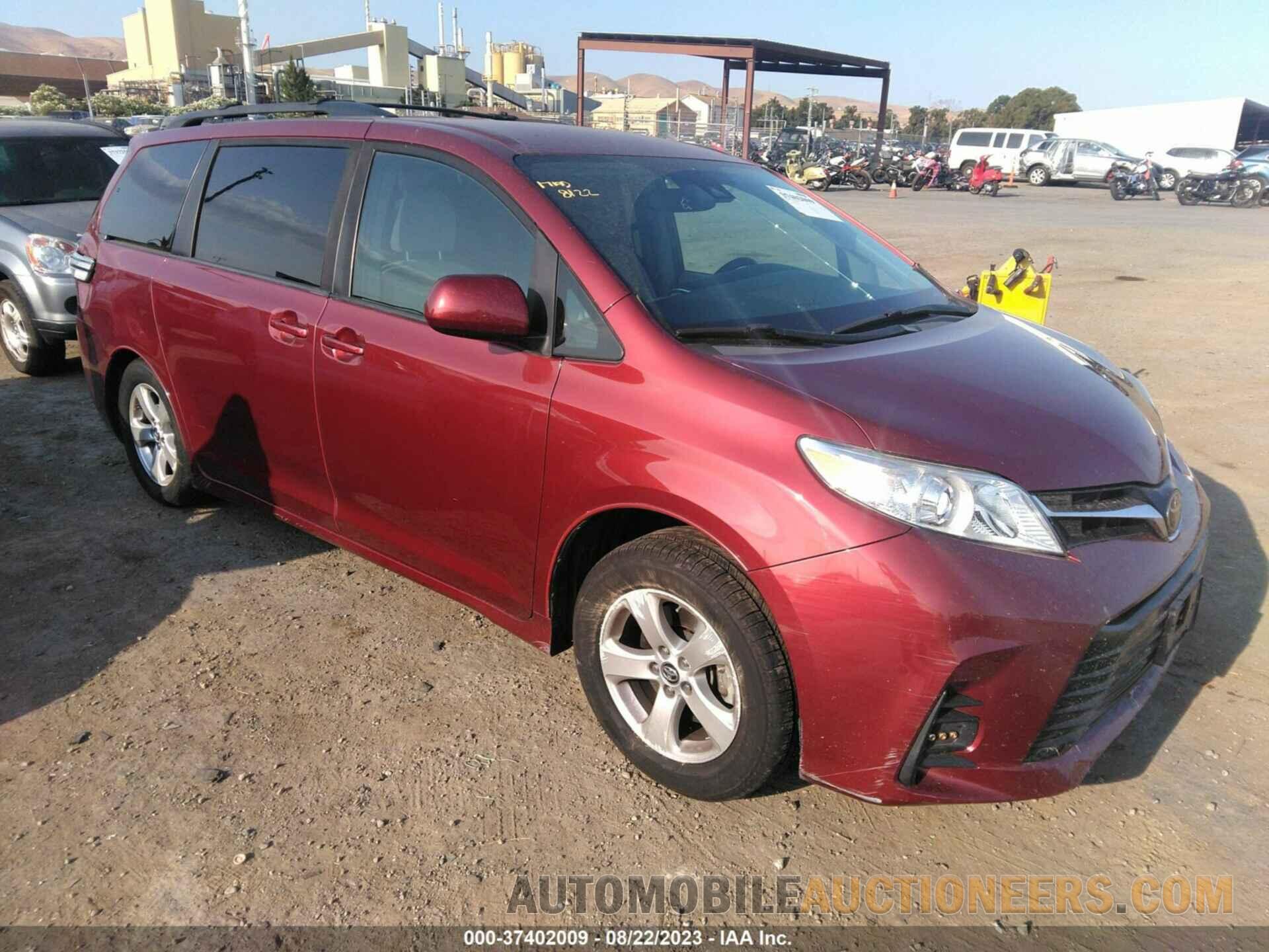 5TDKZ3DC5JS943732 TOYOTA SIENNA 2018