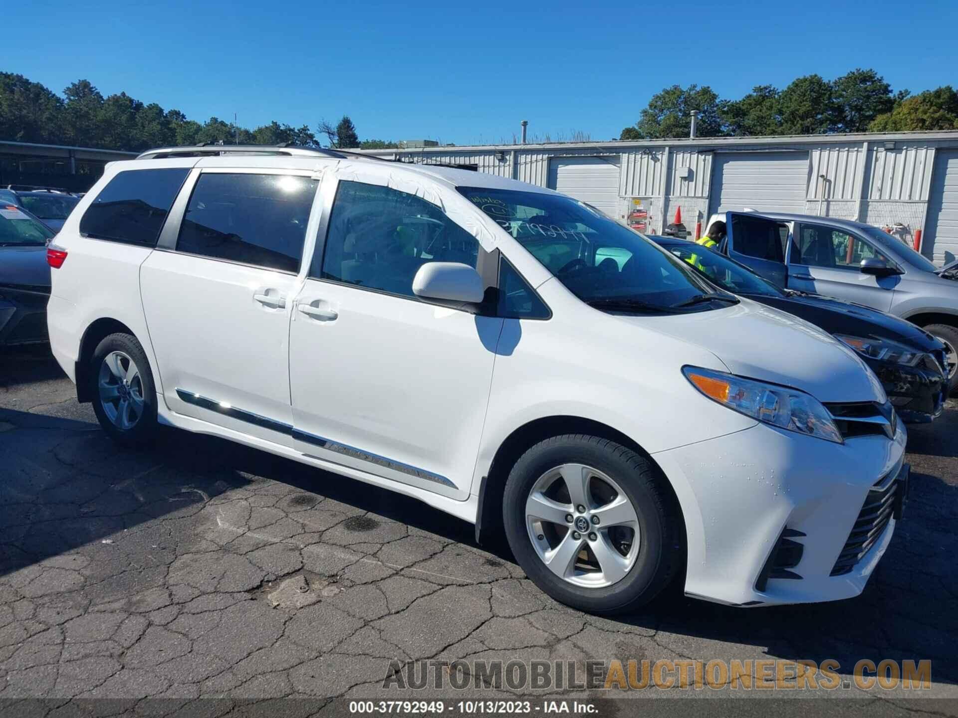 5TDKZ3DC5JS947215 TOYOTA SIENNA 2018