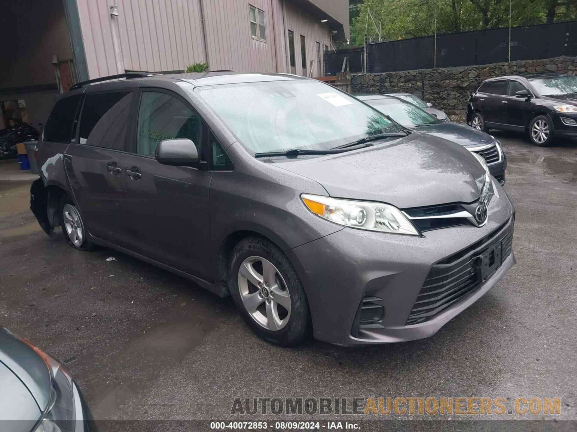 5TDKZ3DC6JS903899 TOYOTA SIENNA 2018