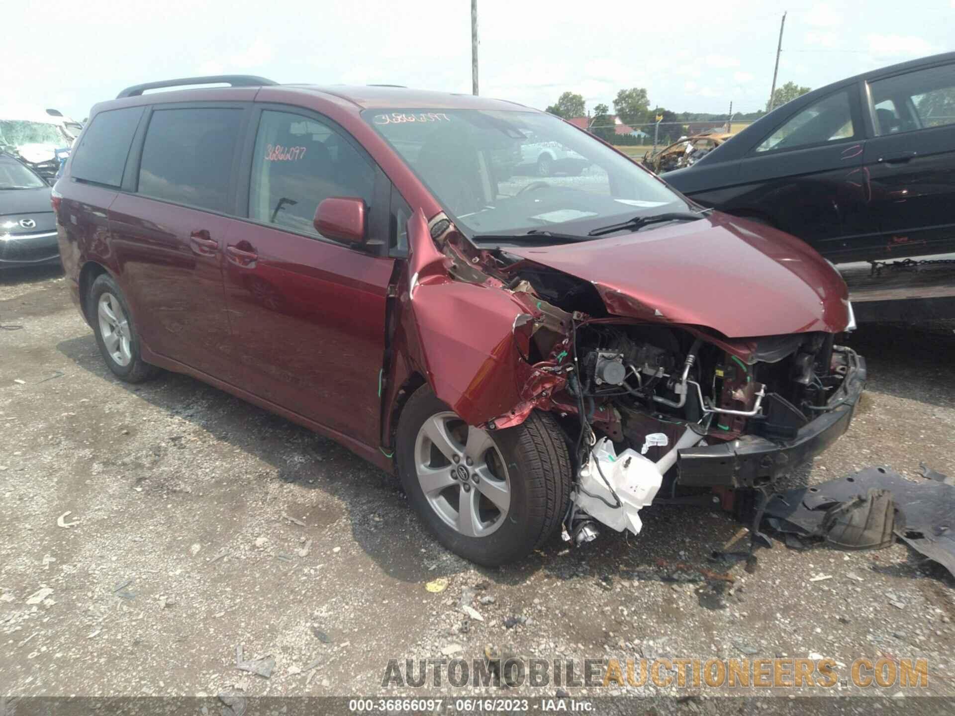 5TDKZ3DC6JS940046 TOYOTA SIENNA 2018