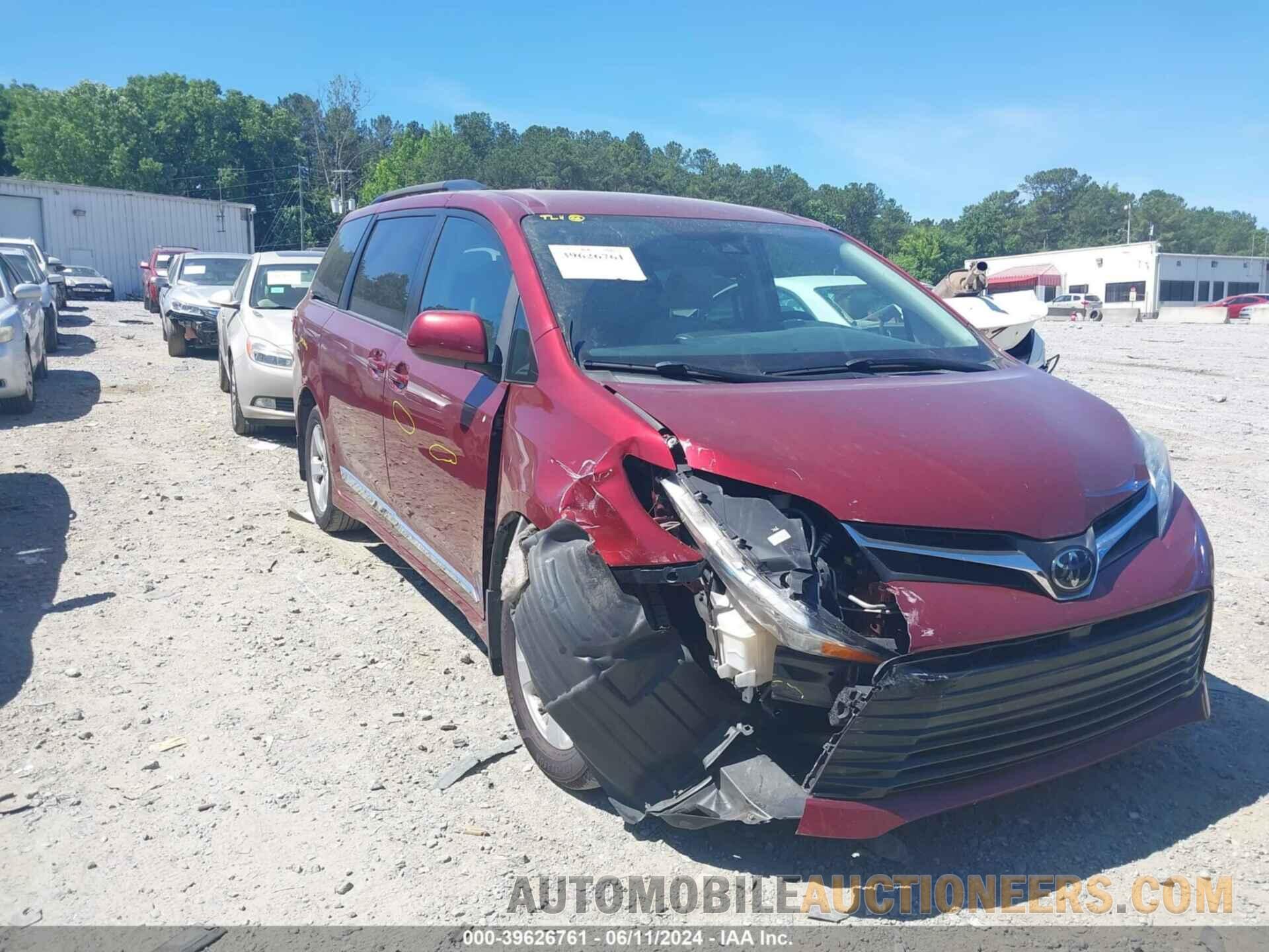 5TDKZ3DC6JS950964 TOYOTA SIENNA 2018