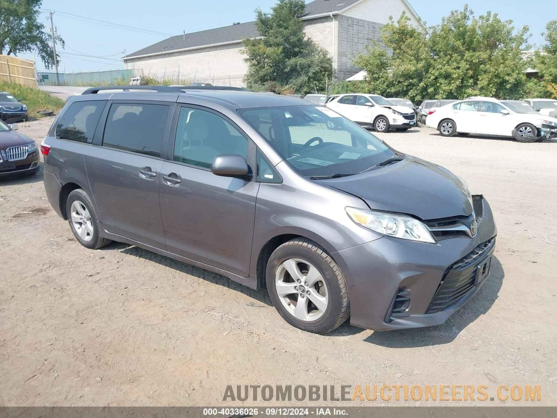 5TDKZ3DC6JS955128 TOYOTA SIENNA 2018