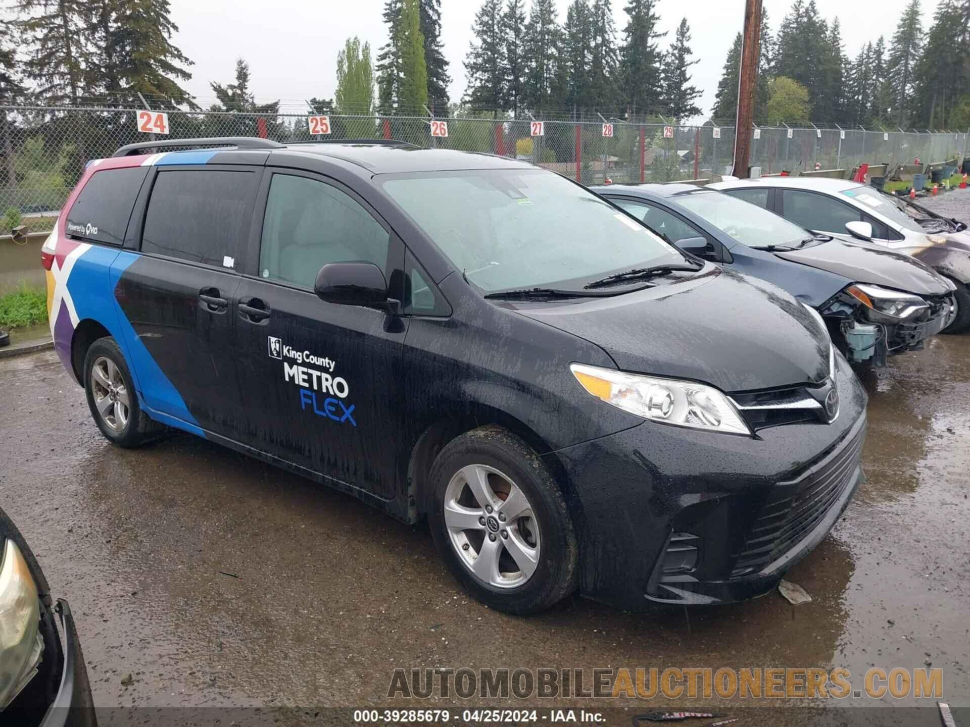 5TDKZ3DC6KS011721 TOYOTA SIENNA 2019