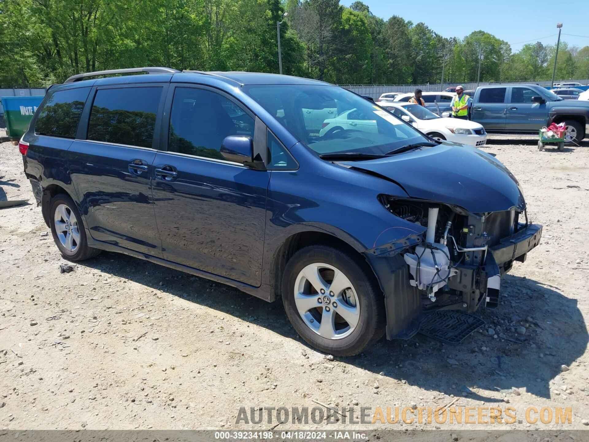 5TDKZ3DC6KS968088 TOYOTA SIENNA 2019