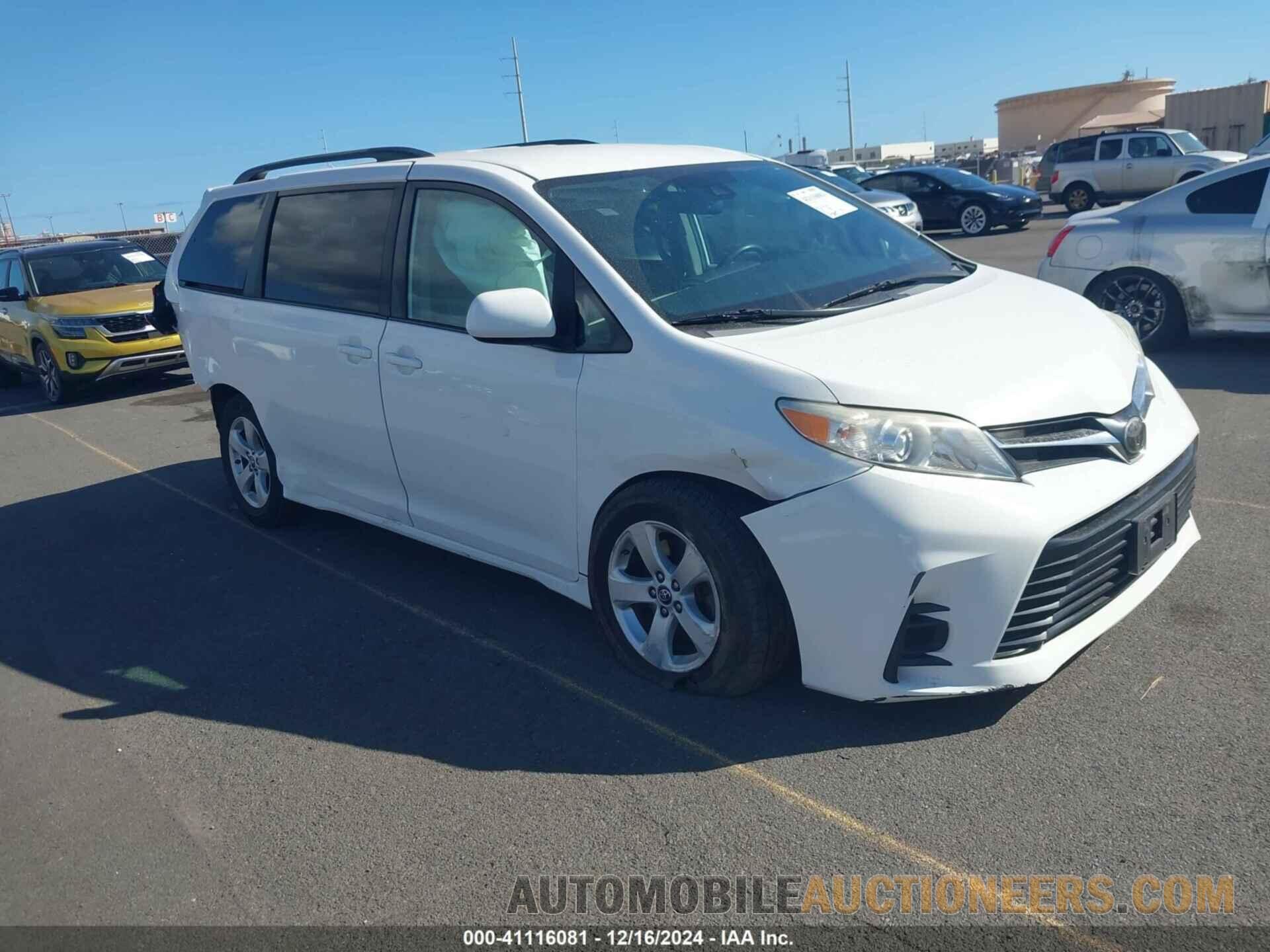 5TDKZ3DC6KS979608 TOYOTA SIENNA 2019