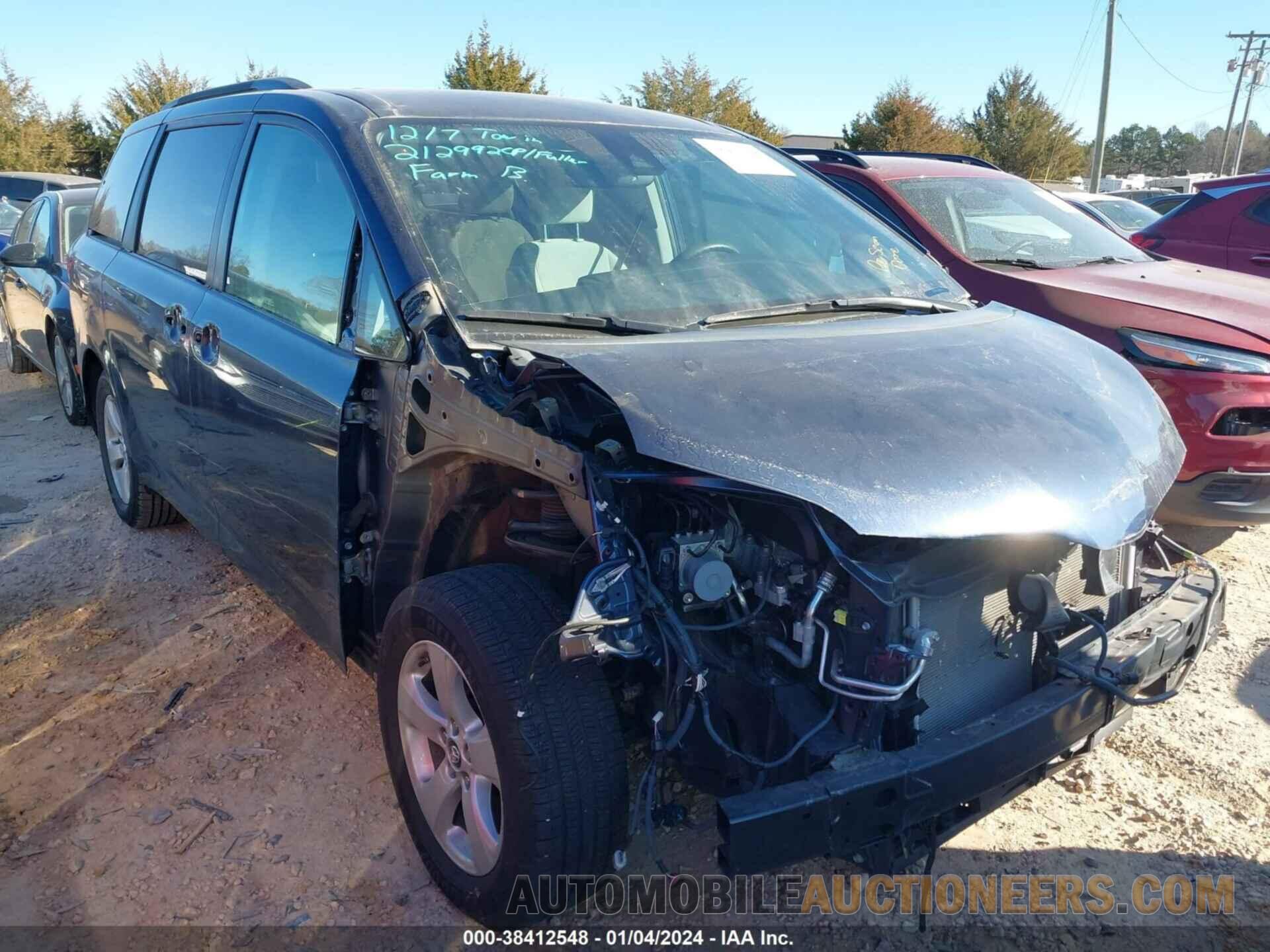 5TDKZ3DC6LS031694 TOYOTA SIENNA 2020