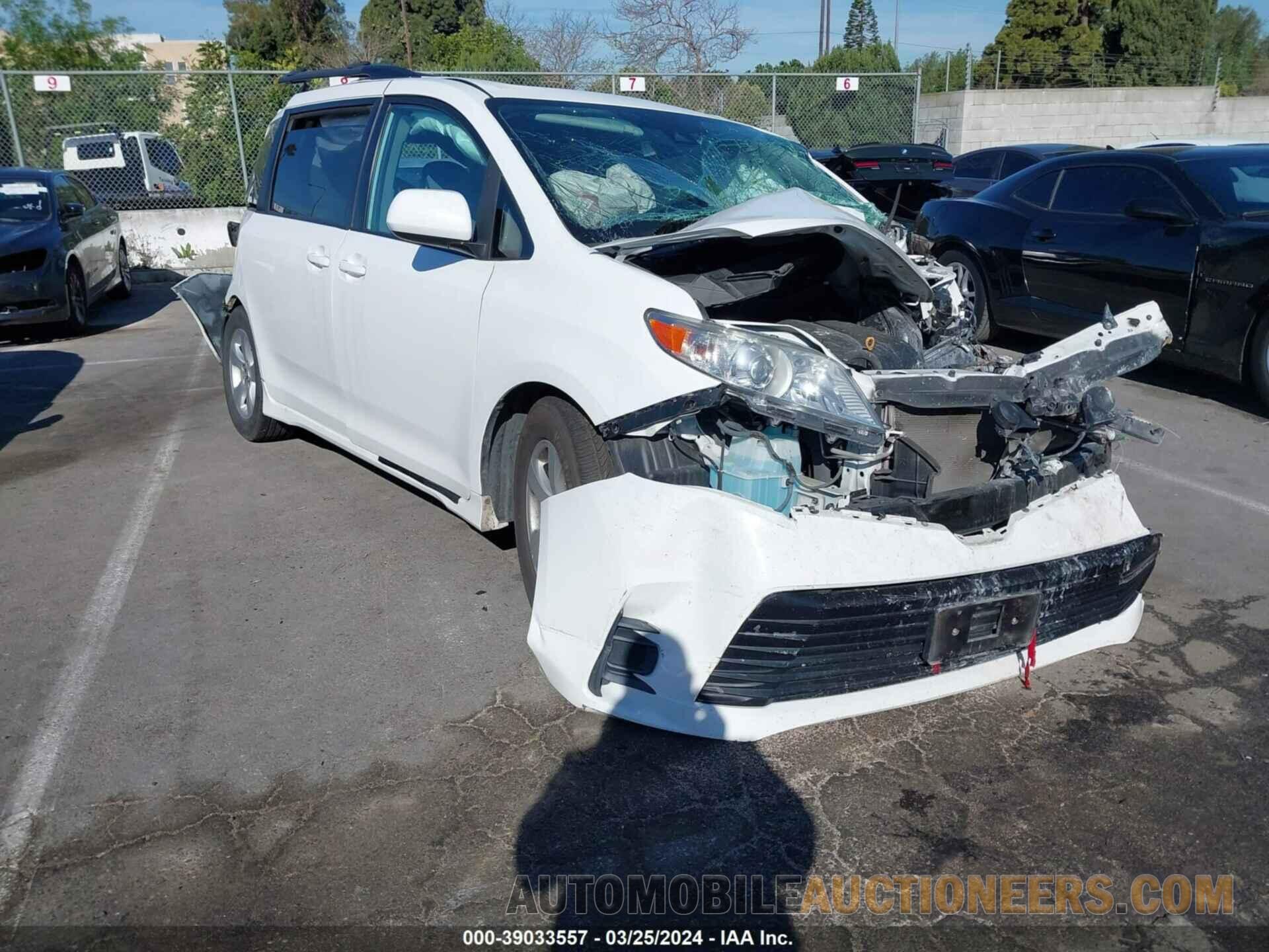 5TDKZ3DC6LS043327 TOYOTA SIENNA 2020