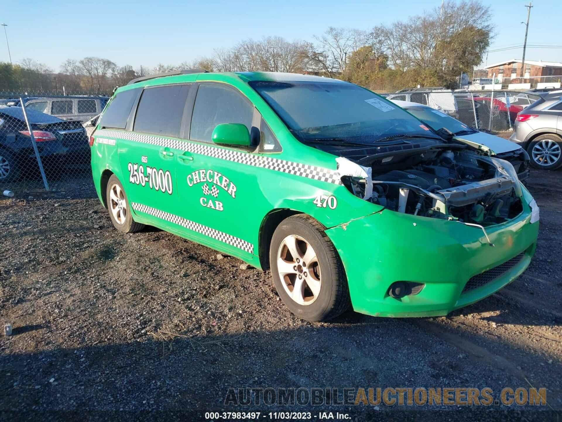 5TDKZ3DC7HS767695 TOYOTA SIENNA 2017