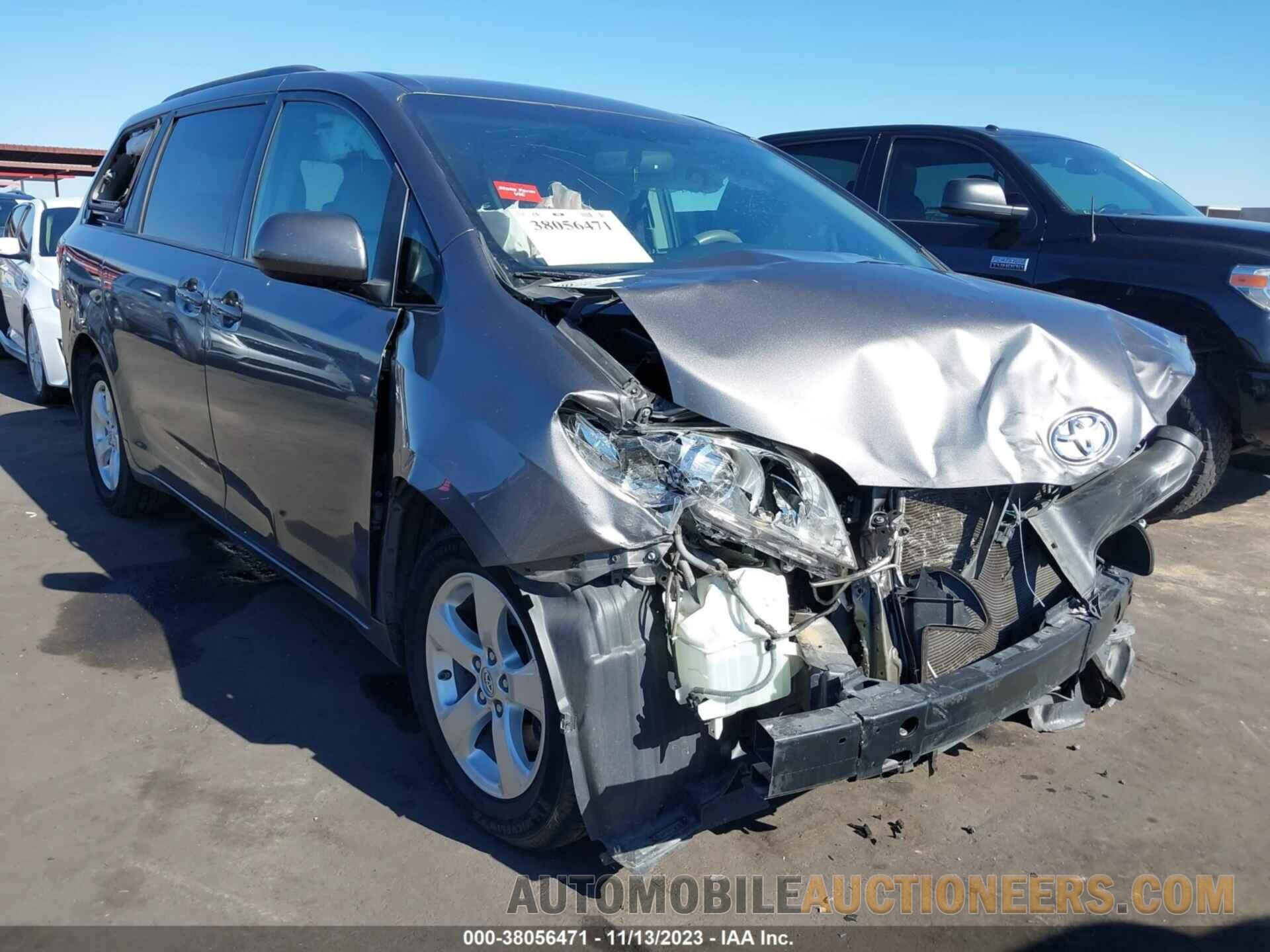 5TDKZ3DC7HS800789 TOYOTA SIENNA 2017