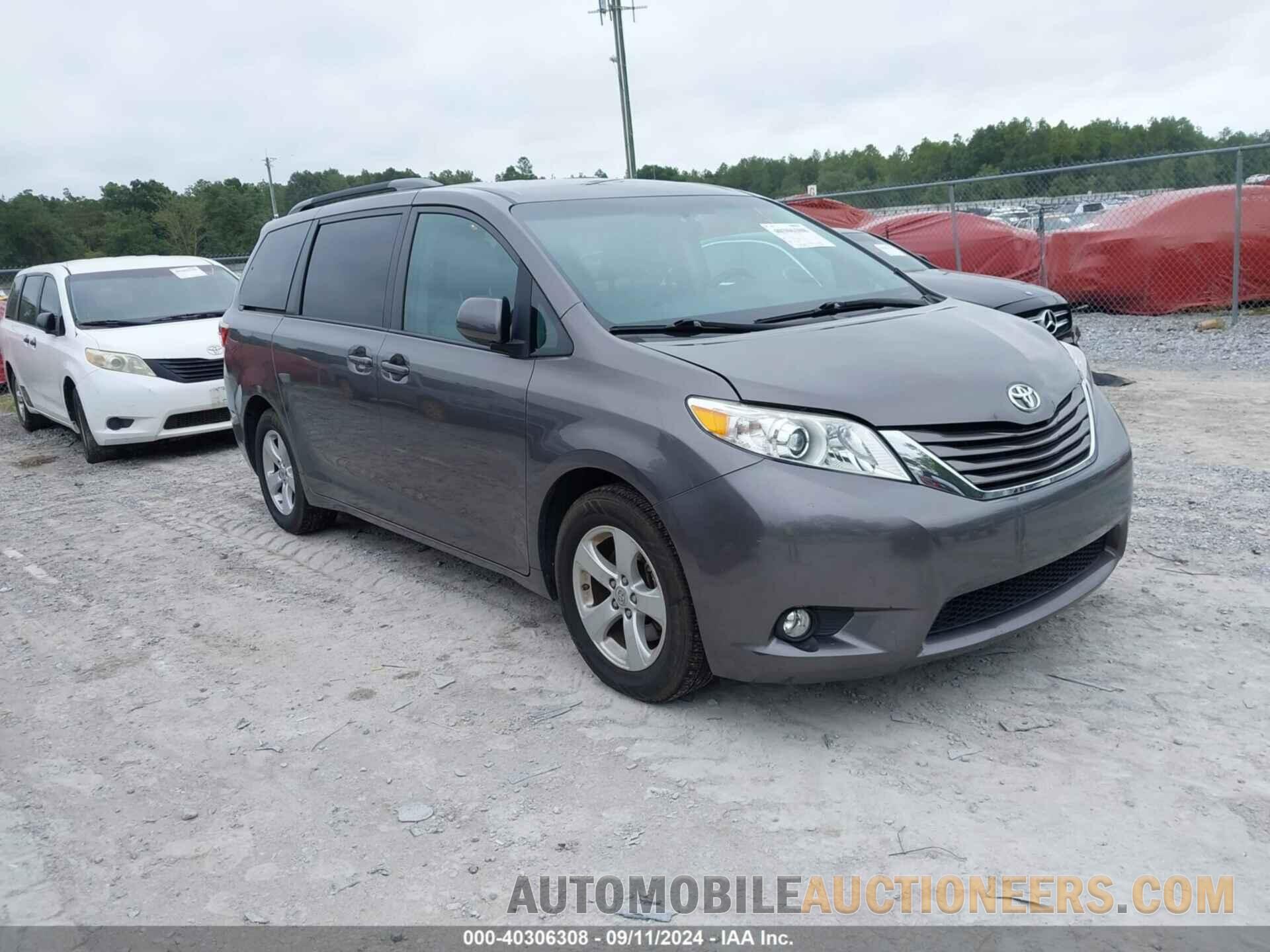 5TDKZ3DC7HS894088 TOYOTA SIENNA 2017