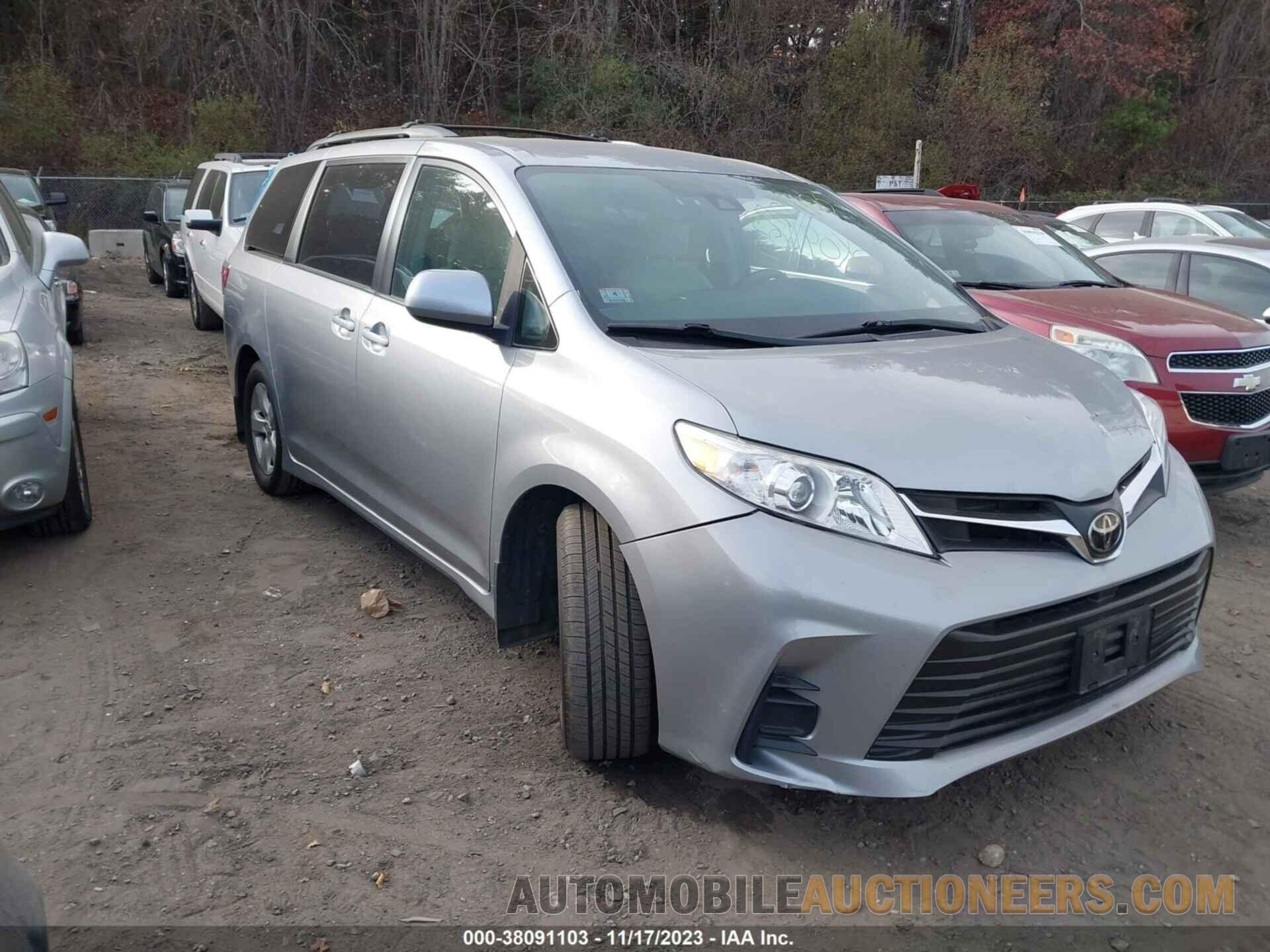 5TDKZ3DC7JS901160 TOYOTA SIENNA 2018