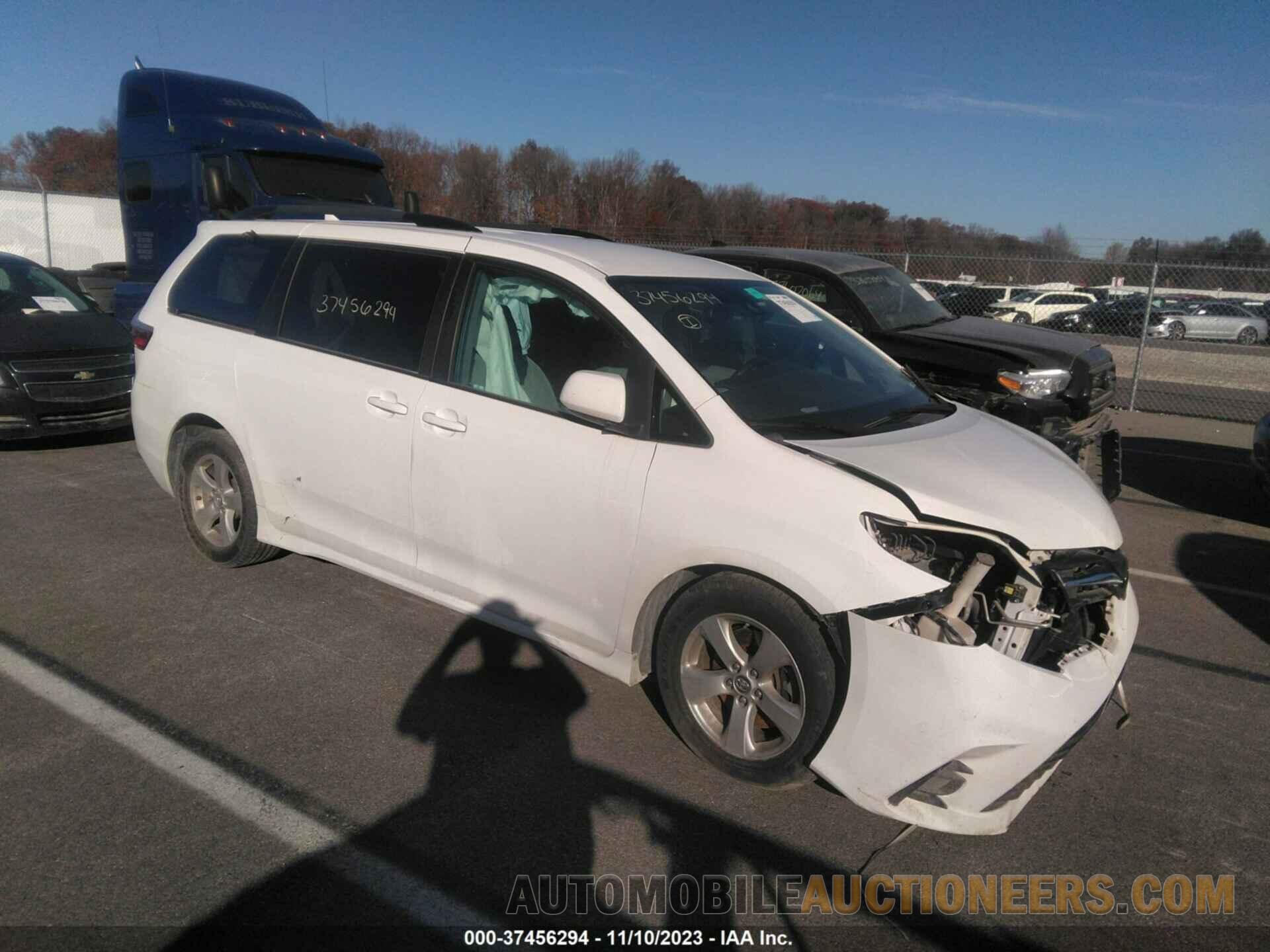 5TDKZ3DC7JS952545 TOYOTA SIENNA 2018