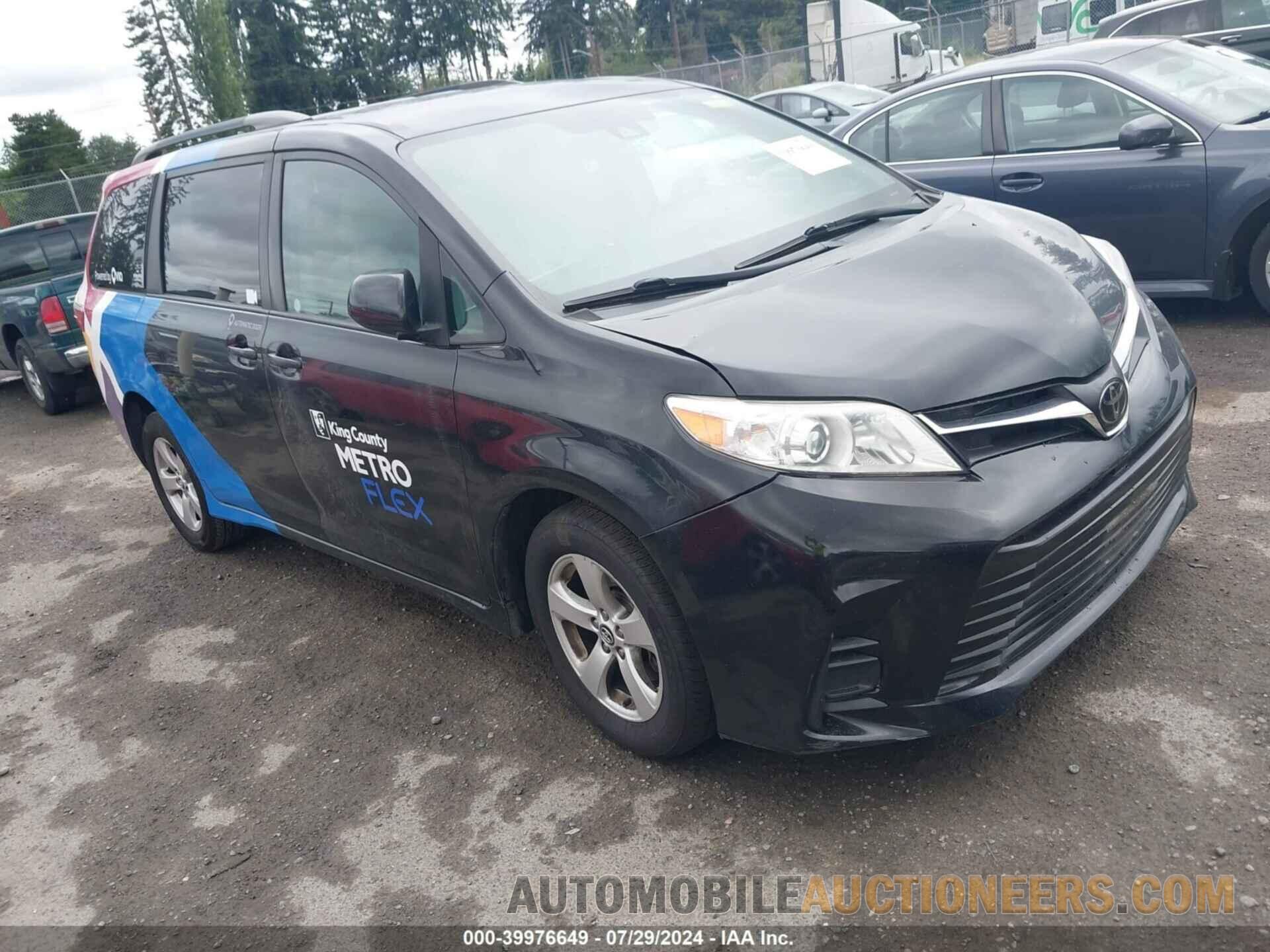 5TDKZ3DC7KS012084 TOYOTA SIENNA 2019