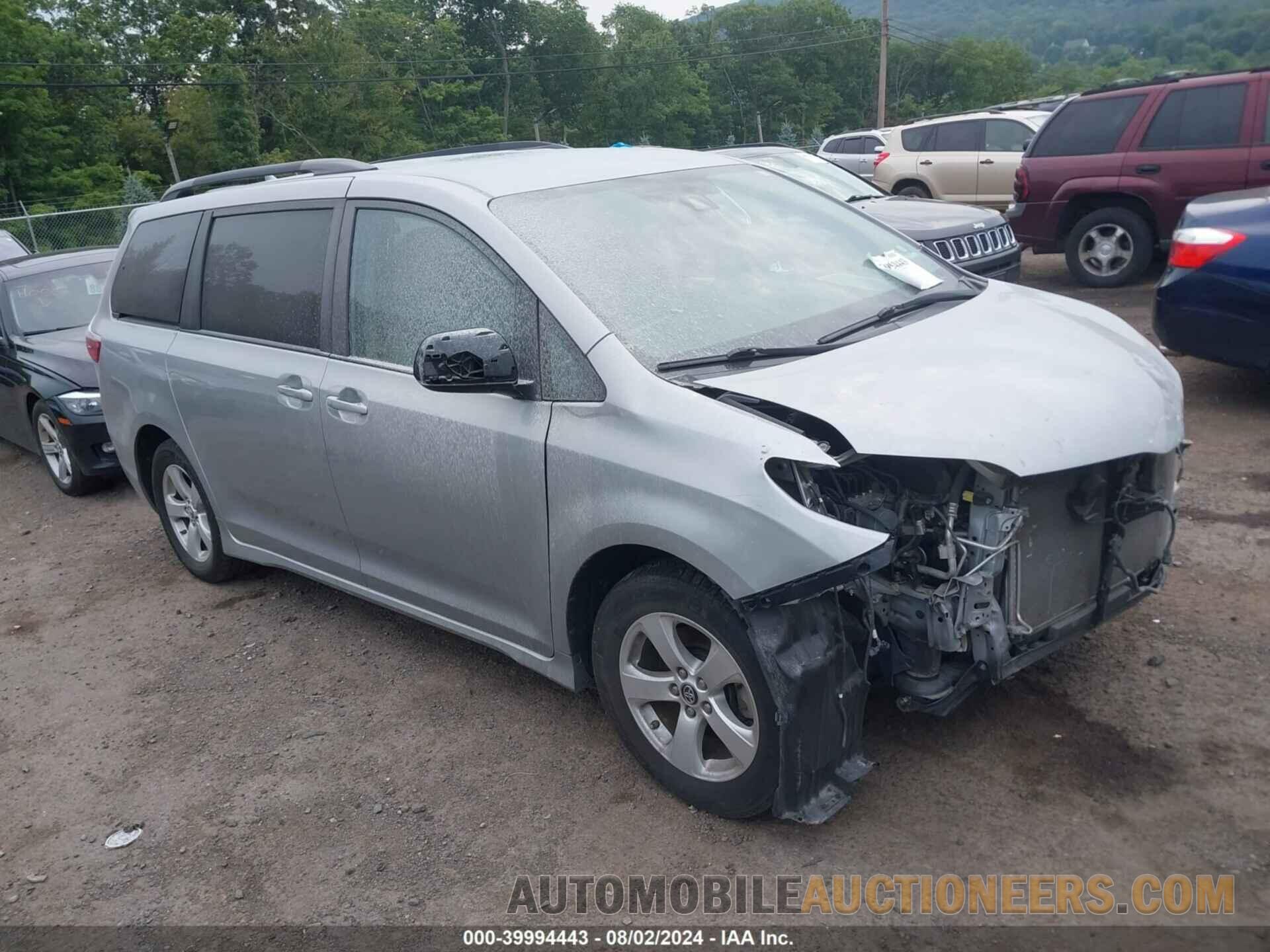 5TDKZ3DC7KS998524 TOYOTA SIENNA 2019