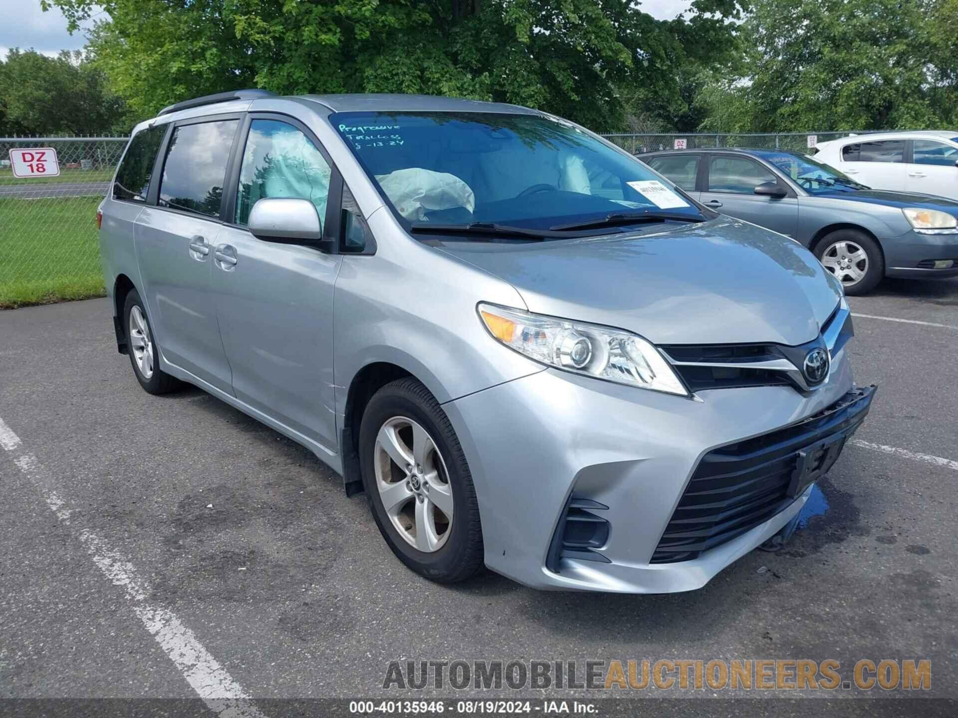 5TDKZ3DC8LS083831 TOYOTA SIENNA 2020