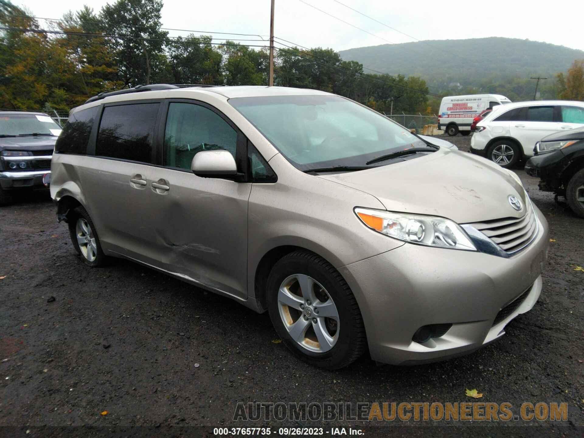 5TDKZ3DC9HS799175 TOYOTA SIENNA 2017