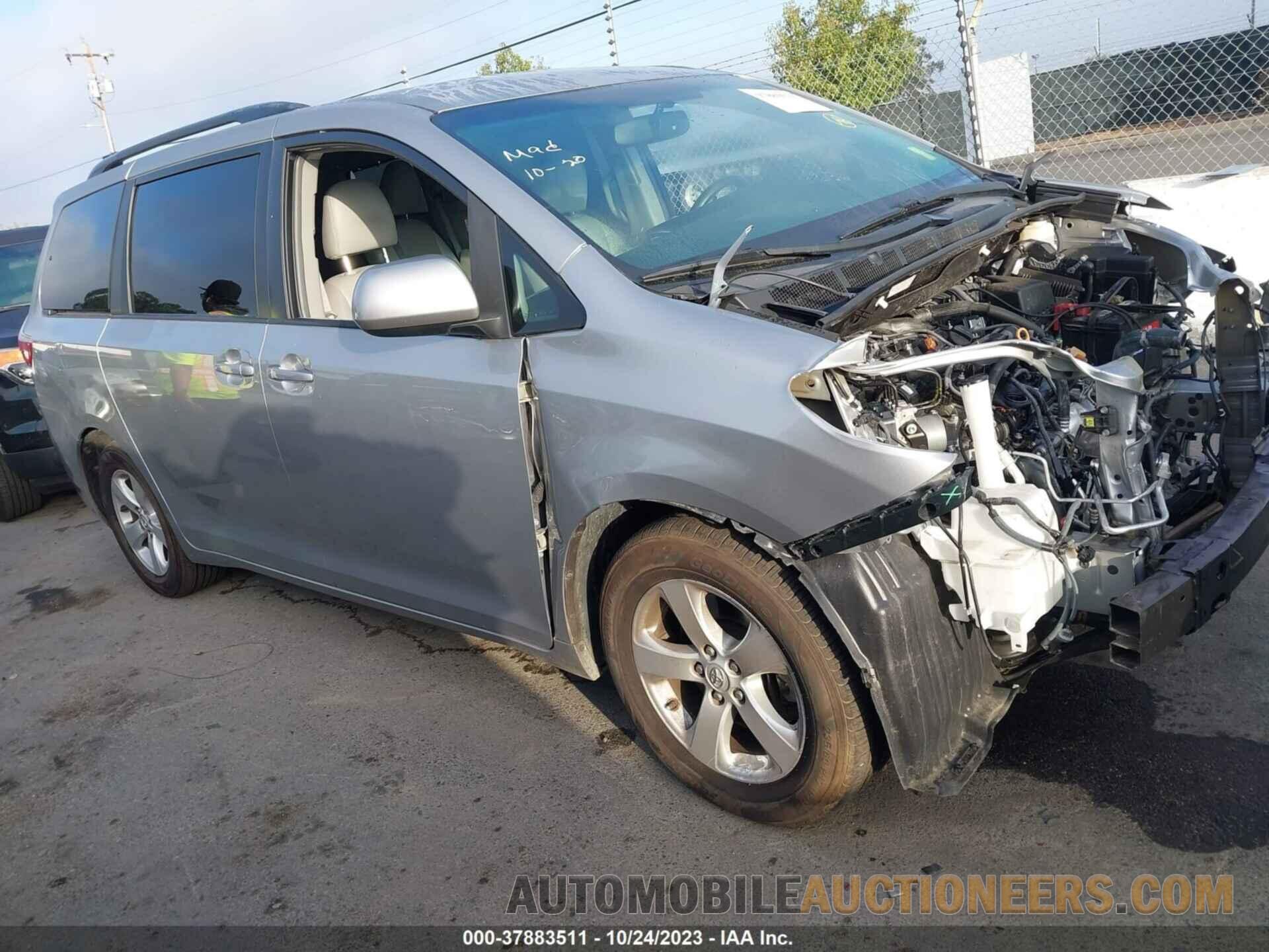 5TDKZ3DC9HS866177 TOYOTA SIENNA 2017