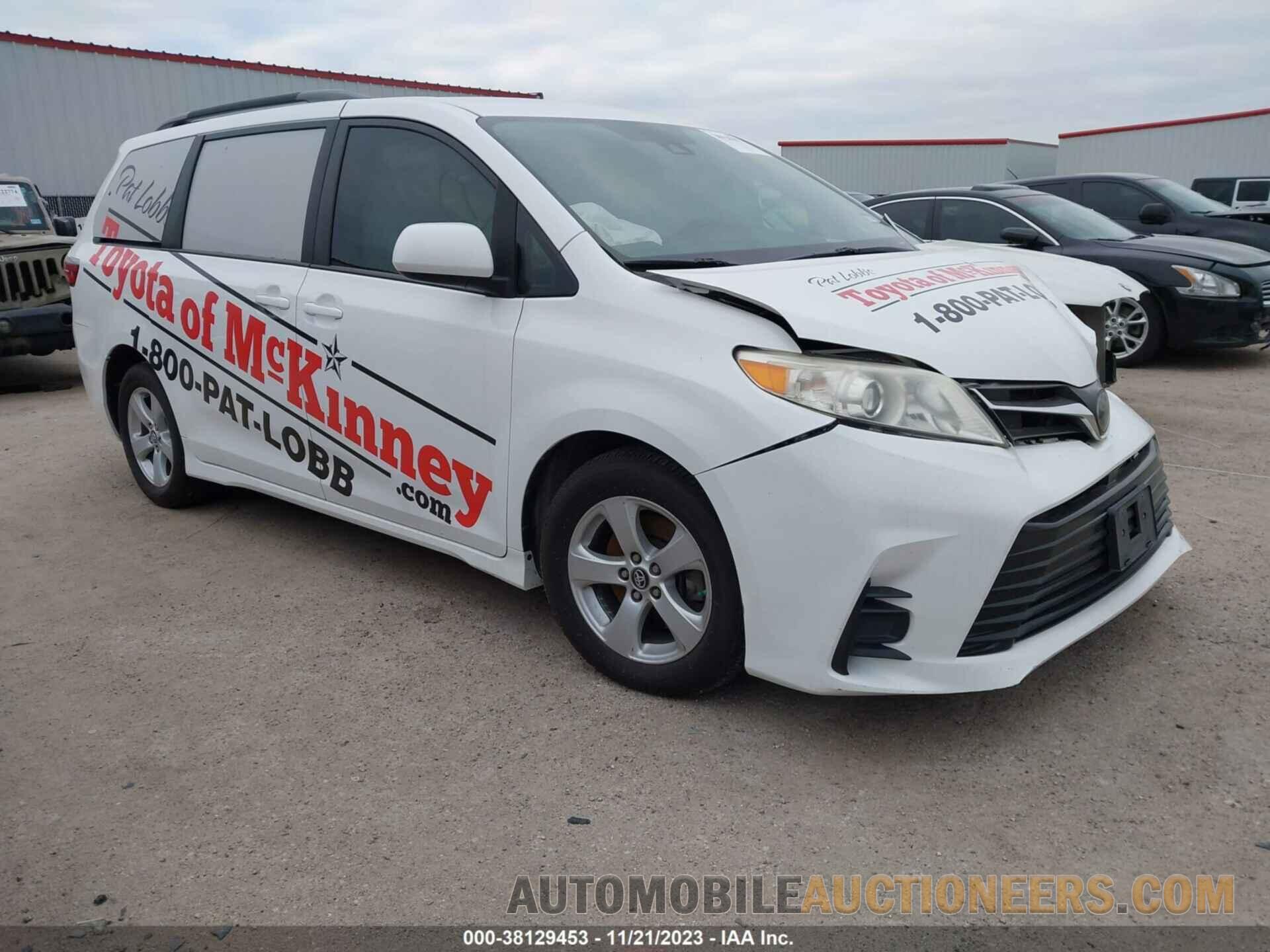 5TDKZ3DC9JS907719 TOYOTA SIENNA 2018