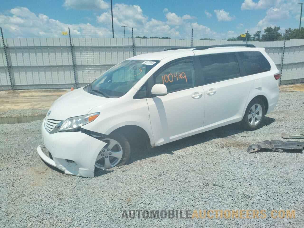 5TDKZ3DCXHS838372 TOYOTA All Models 2017