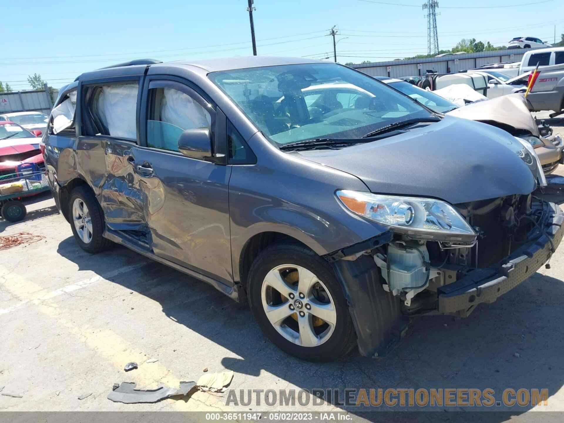 5TDKZ3DCXJS903081 TOYOTA SIENNA 2018