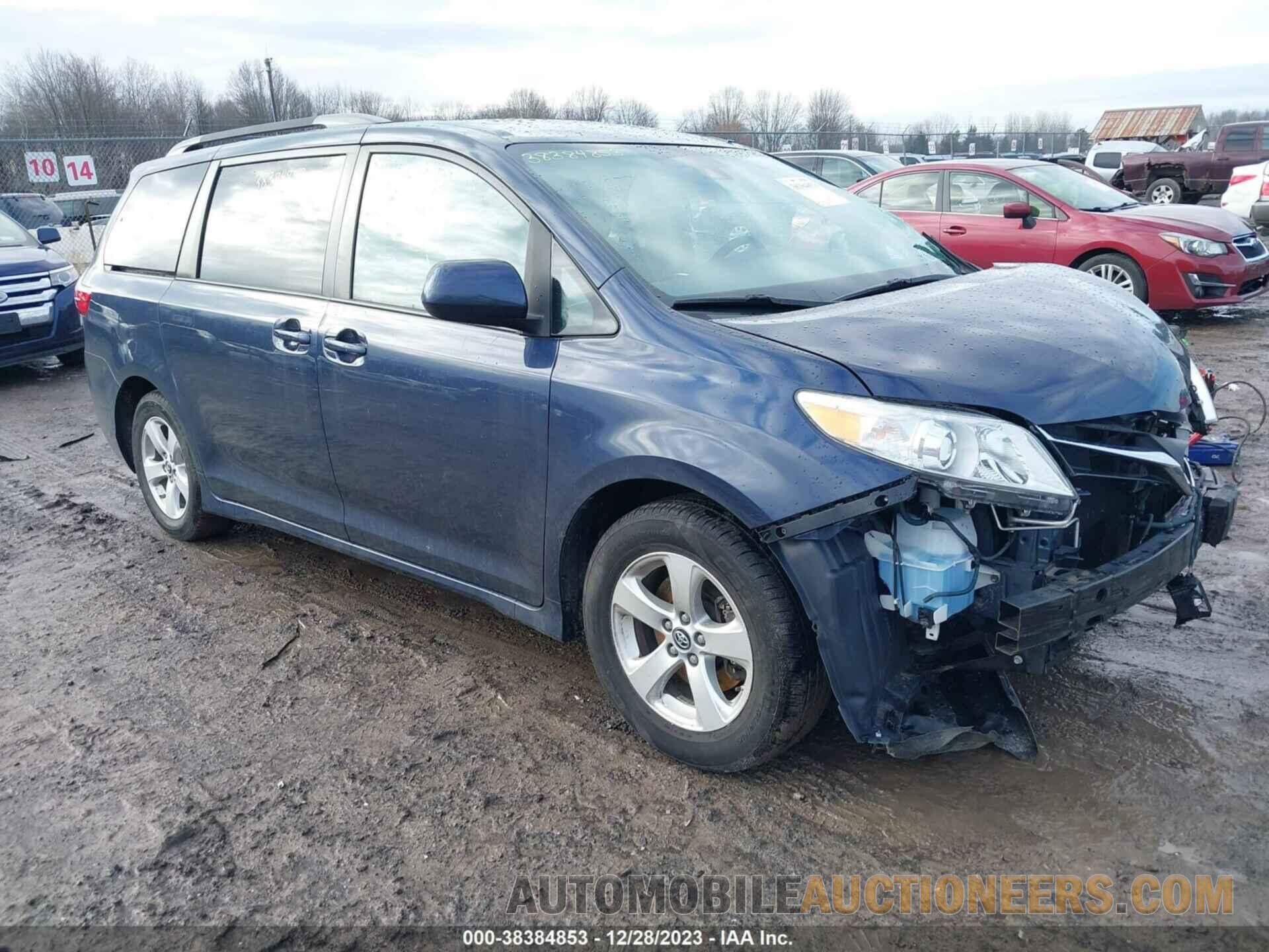 5TDKZ3DCXJS930314 TOYOTA SIENNA 2018