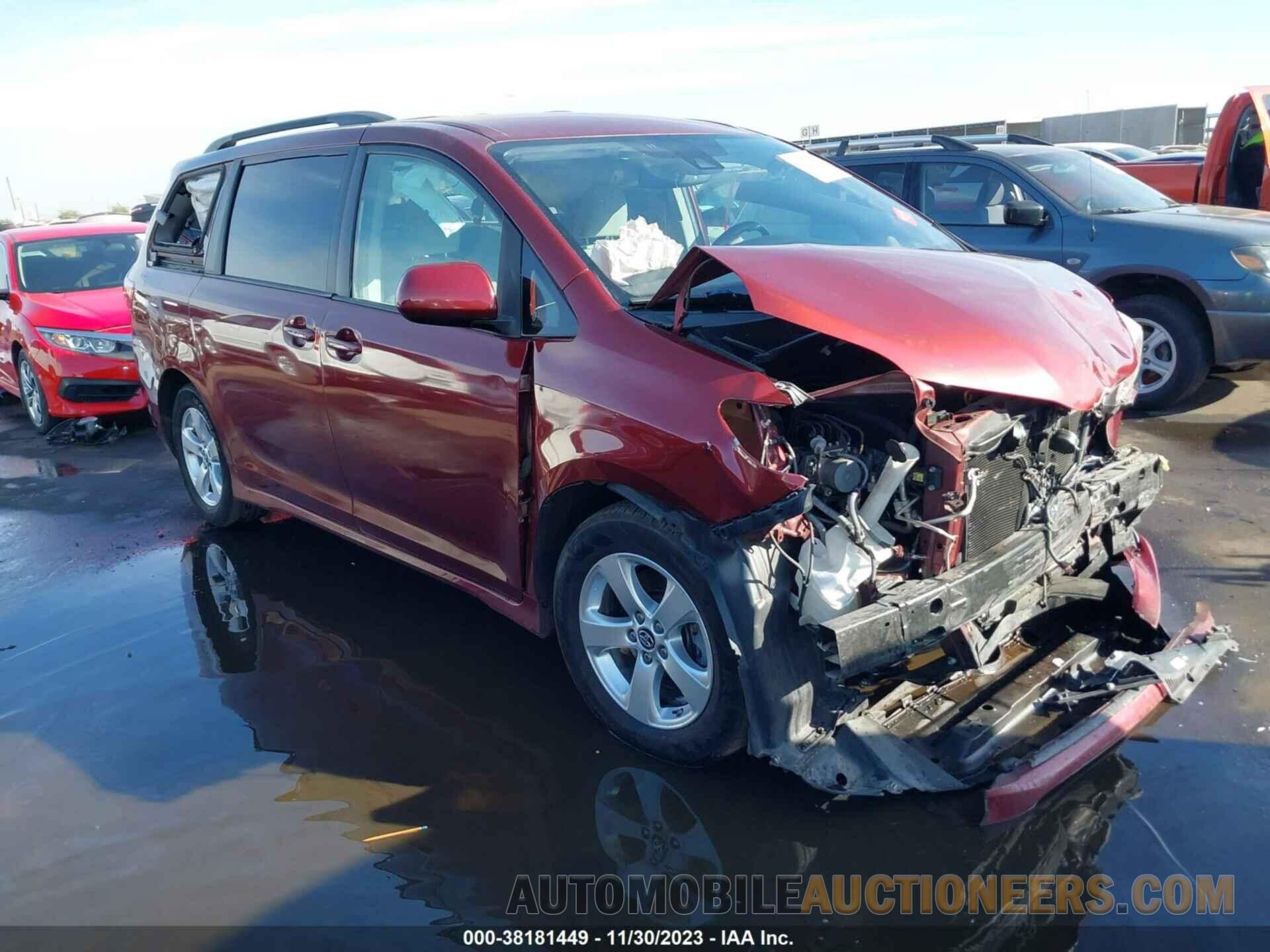 5TDKZ3DCXJS933648 TOYOTA SIENNA 2018