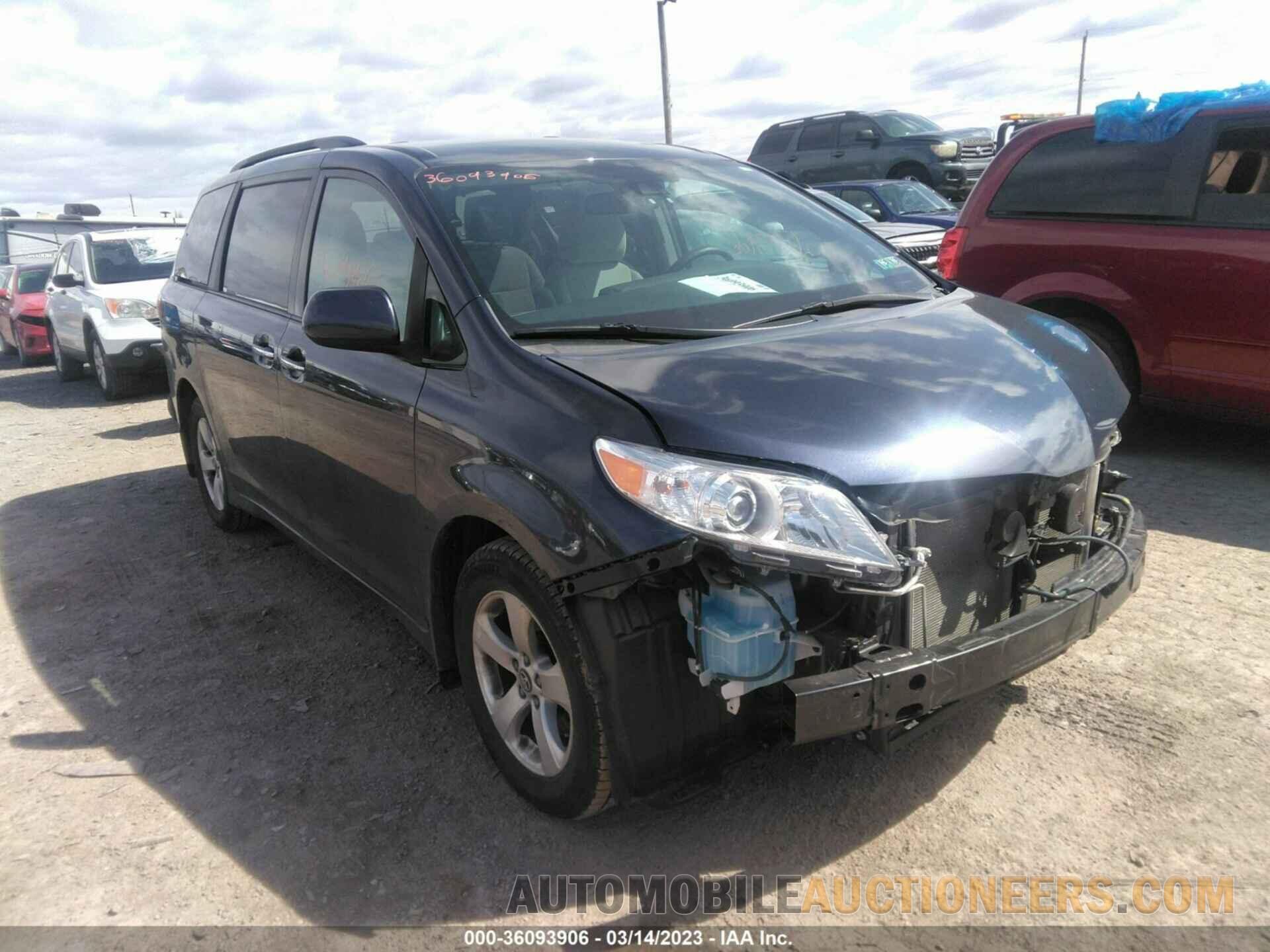 5TDKZ3DCXKS988683 TOYOTA SIENNA 2019