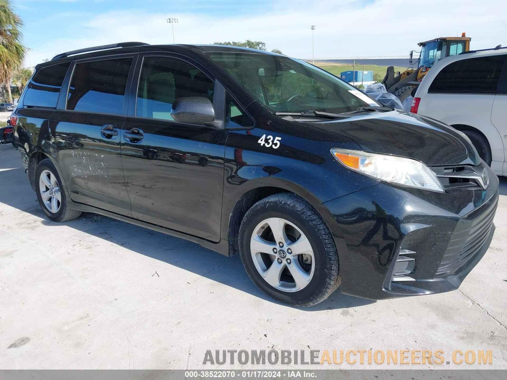 5TDKZ3DCXLS029768 TOYOTA SIENNA 2020