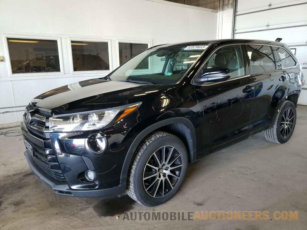 5TDKZRFH0HS188382 TOYOTA HIGHLANDER 2017