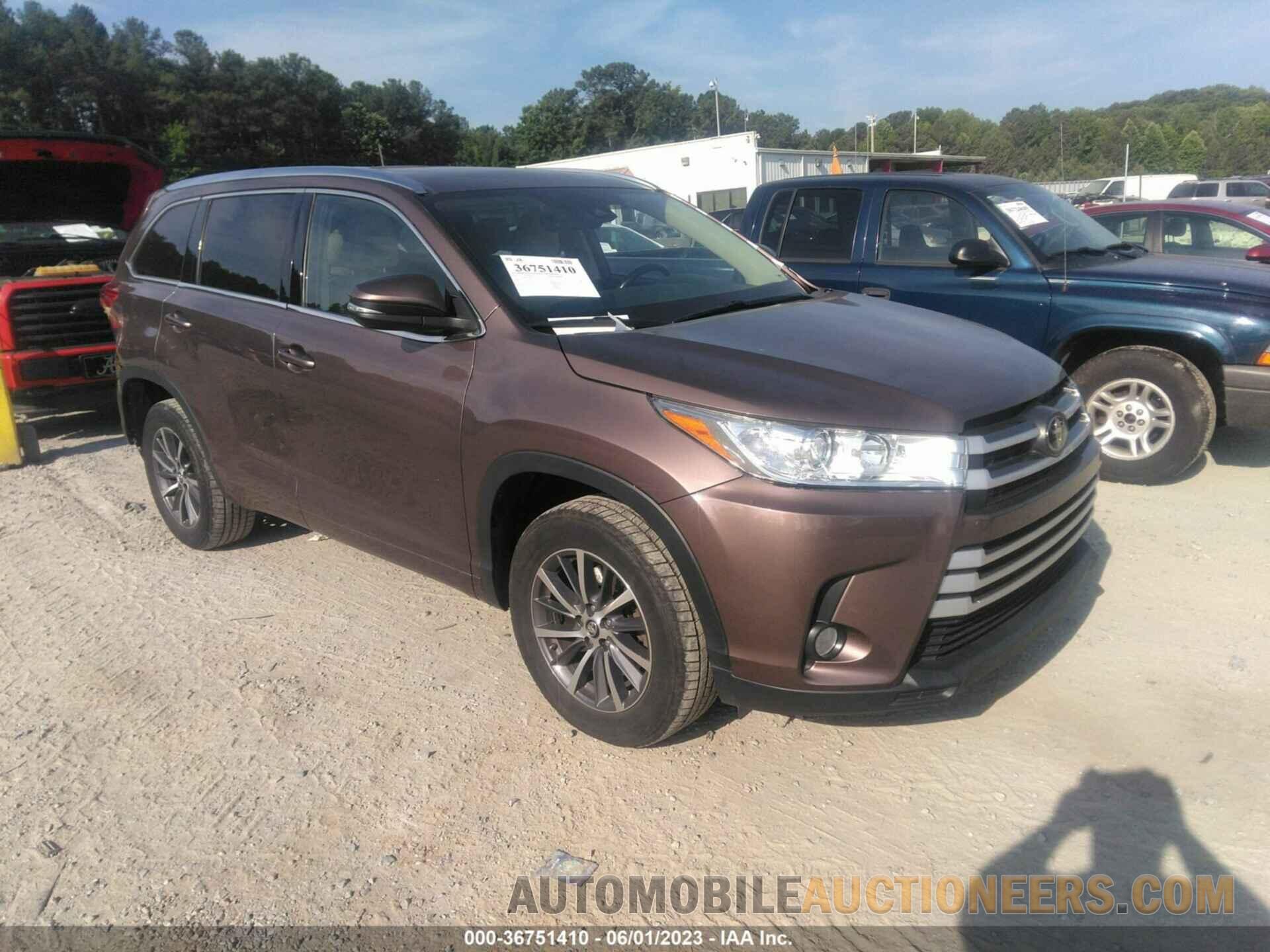 5TDKZRFH0HS197020 TOYOTA HIGHLANDER 2017