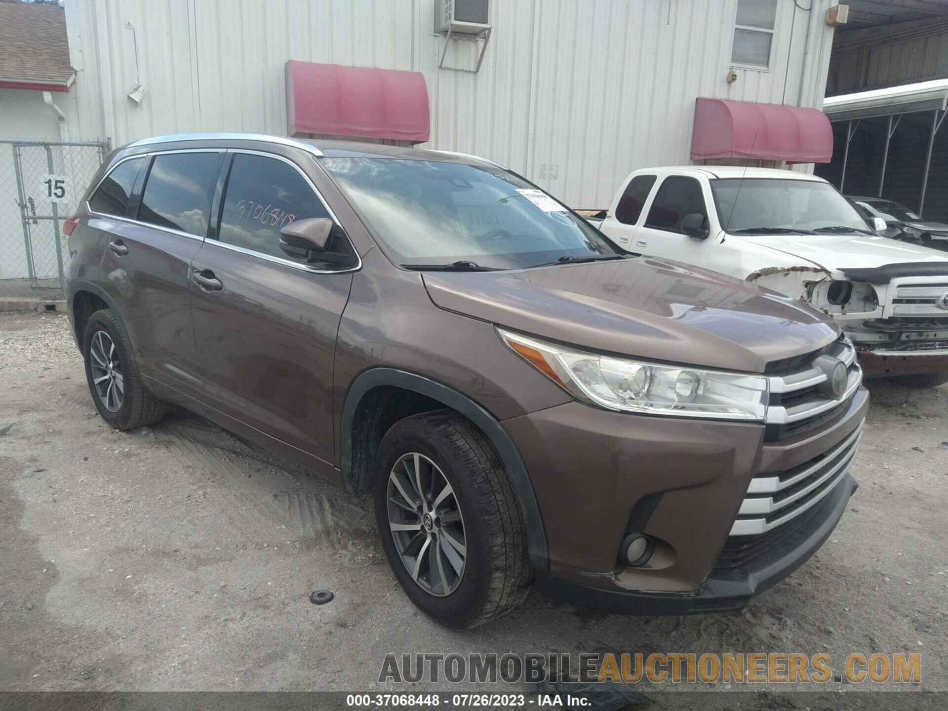 5TDKZRFH0HS207691 TOYOTA HIGHLANDER 2017