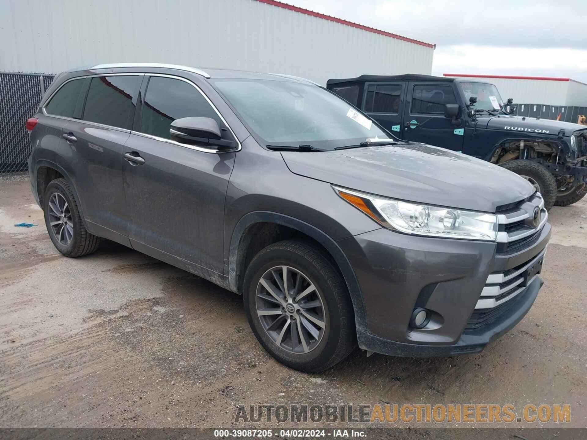 5TDKZRFH0HS212793 TOYOTA HIGHLANDER 2017