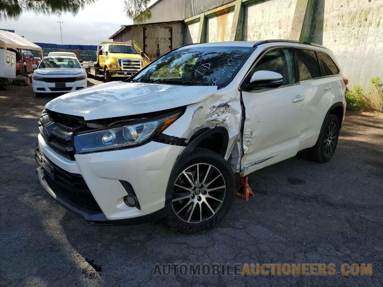 5TDKZRFH0HS219436 TOYOTA HIGHLANDER 2017