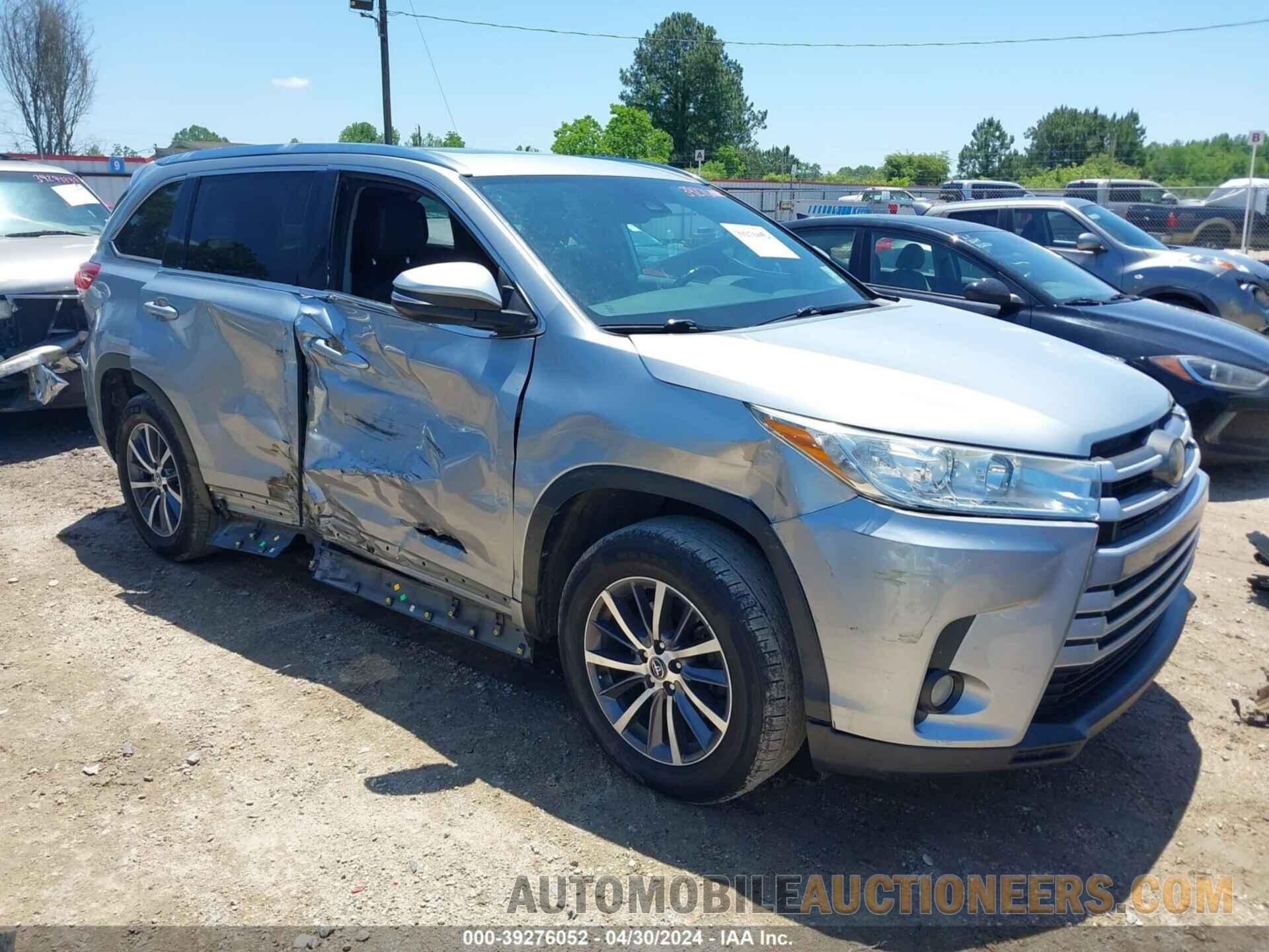 5TDKZRFH0HS226662 TOYOTA HIGHLANDER 2017