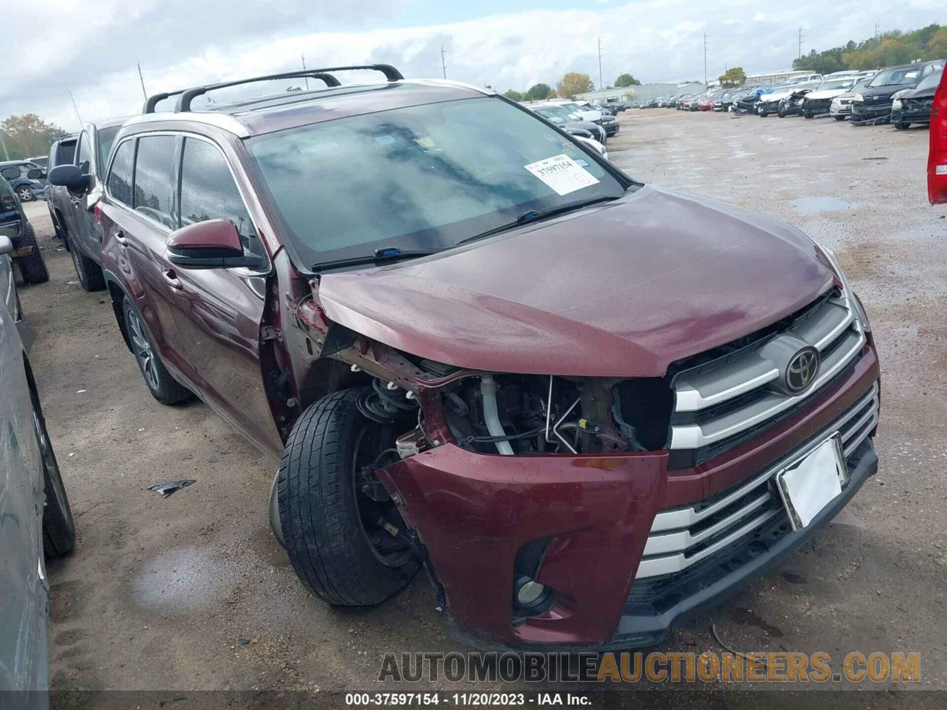 5TDKZRFH0HS232221 TOYOTA HIGHLANDER 2017