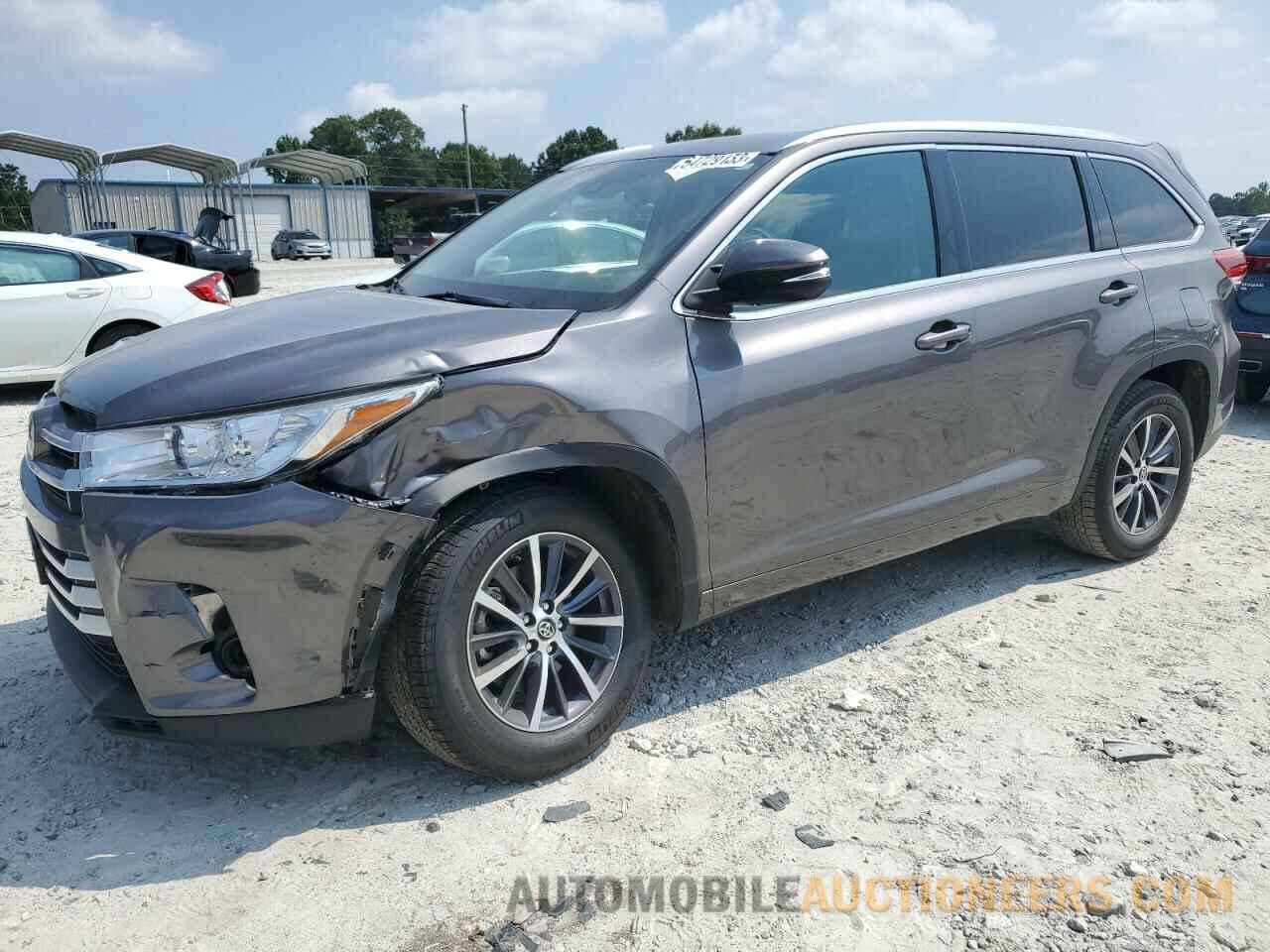 5TDKZRFH0HS519154 TOYOTA HIGHLANDER 2017