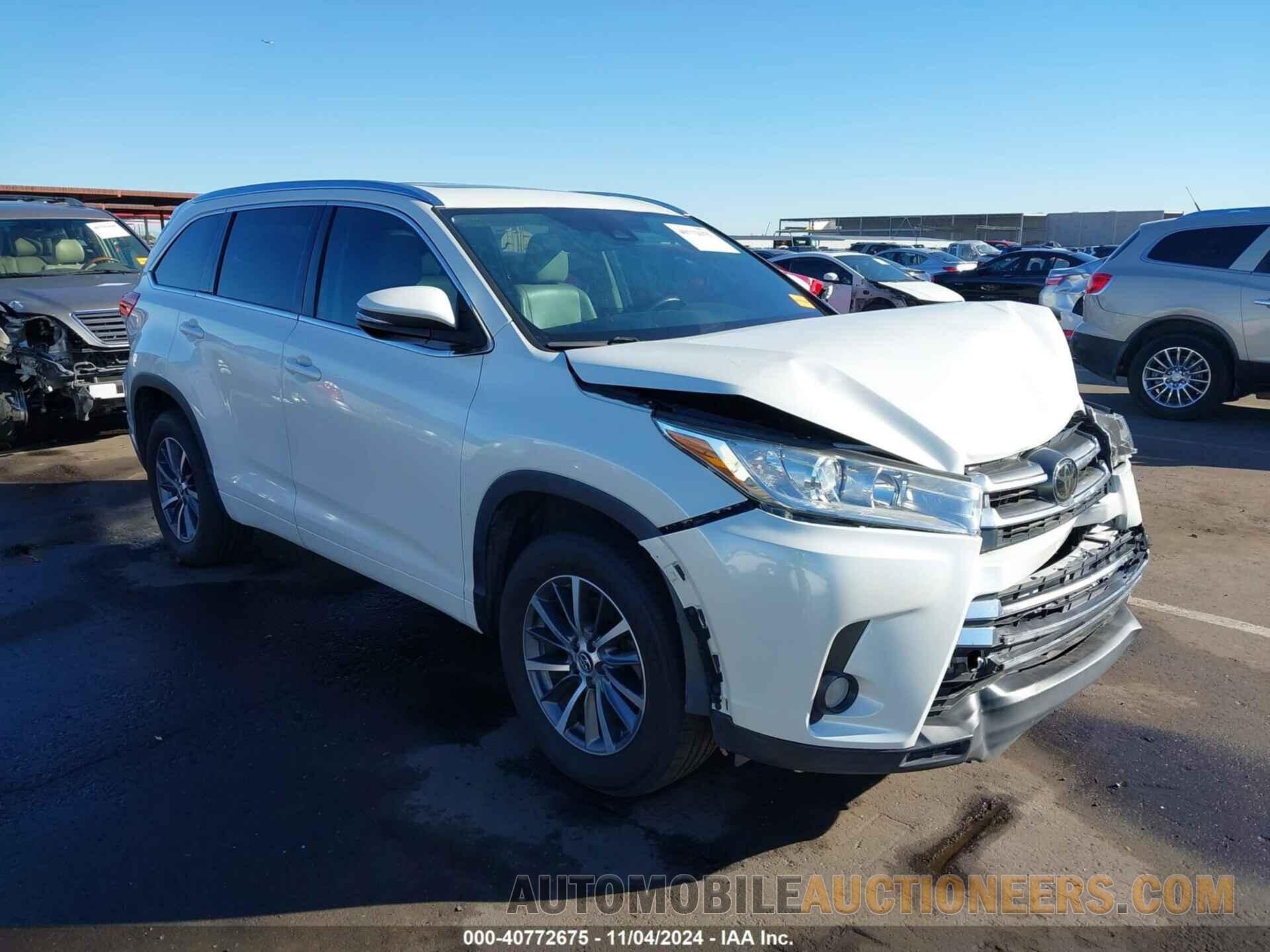 5TDKZRFH0HS523074 TOYOTA HIGHLANDER 2017