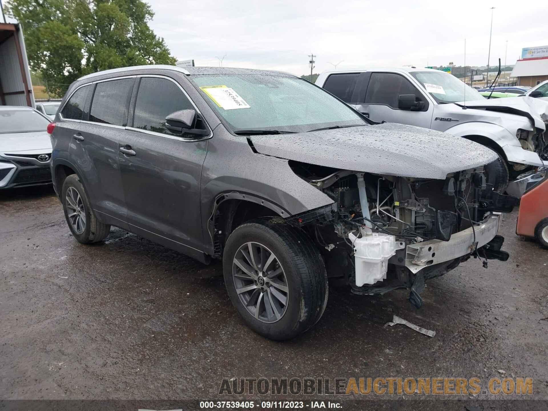 5TDKZRFH0HS524046 TOYOTA HIGHLANDER 2017