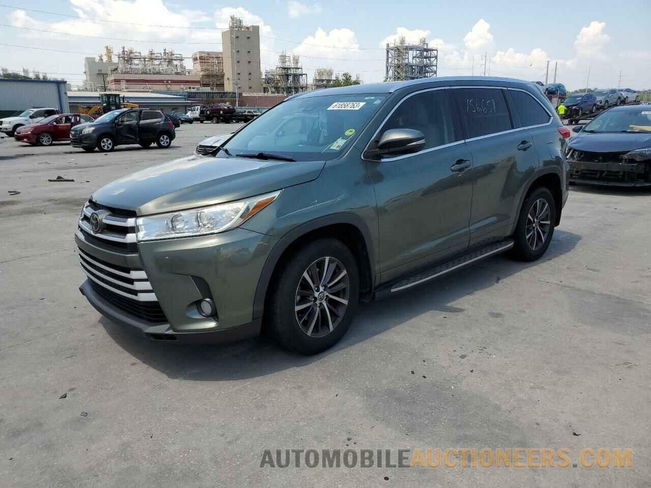 5TDKZRFH0JS262549 TOYOTA HIGHLANDER 2018