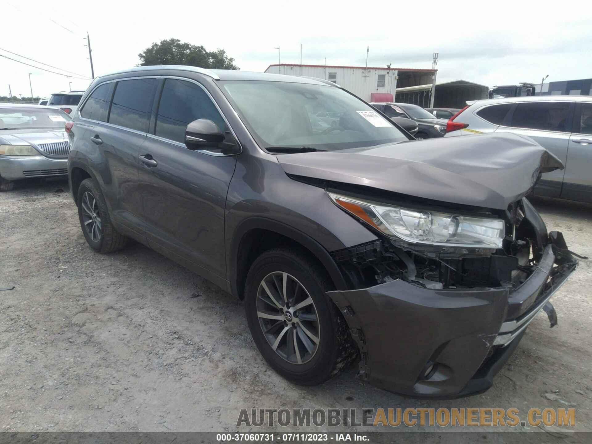 5TDKZRFH0JS529236 TOYOTA HIGHLANDER 2018