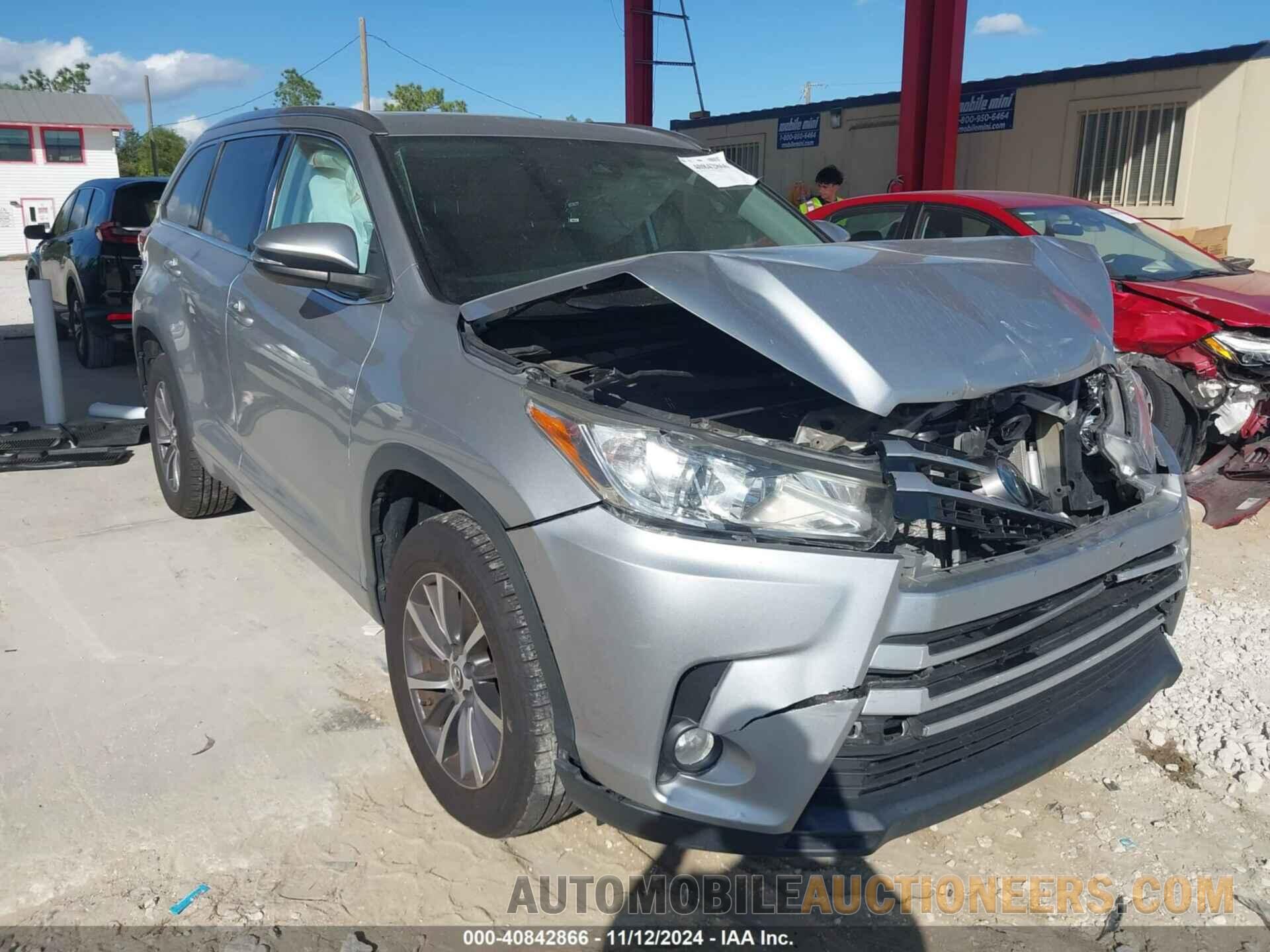 5TDKZRFH0JS537045 TOYOTA HIGHLANDER 2018