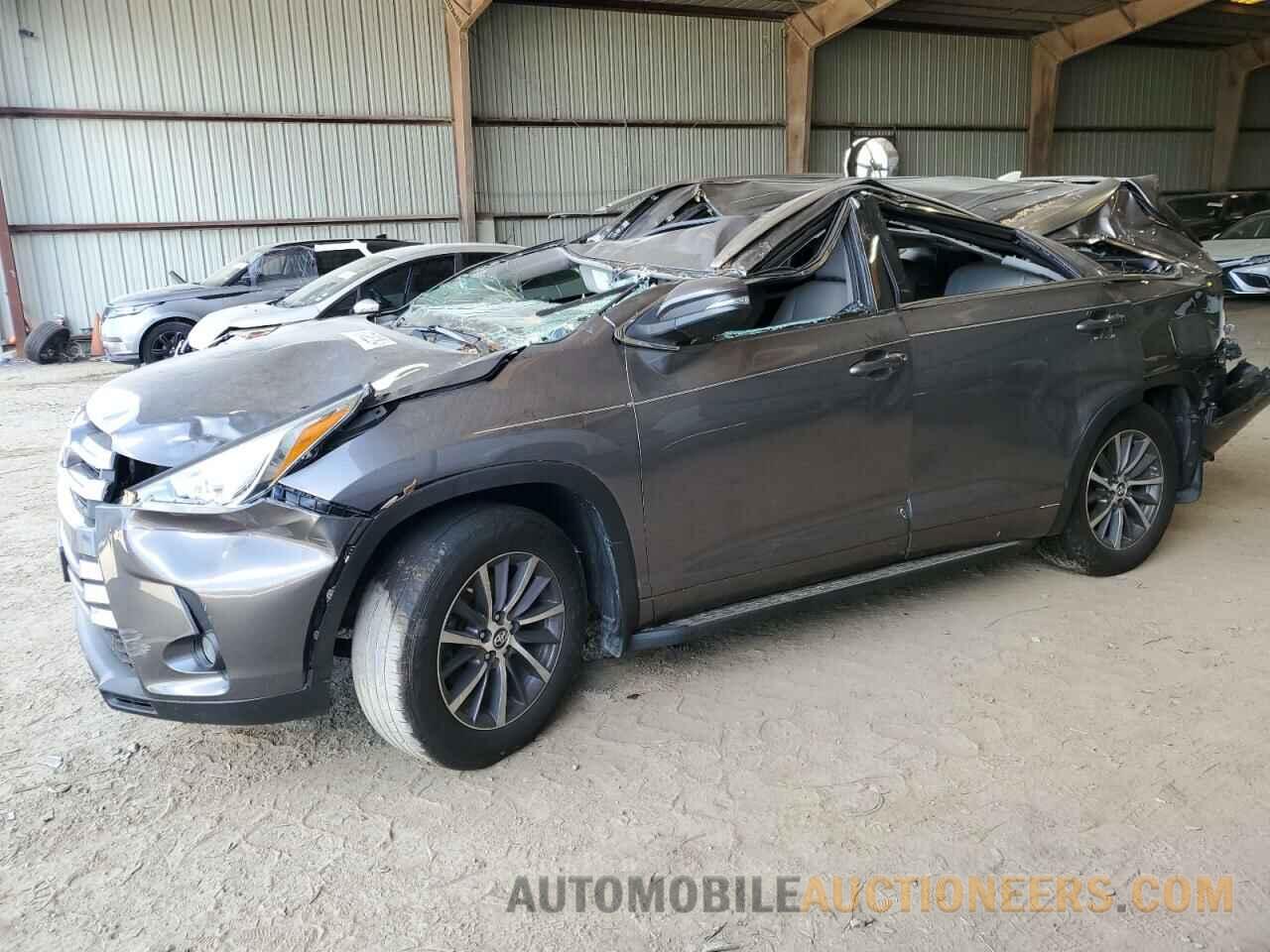 5TDKZRFH0JS540169 TOYOTA HIGHLANDER 2018