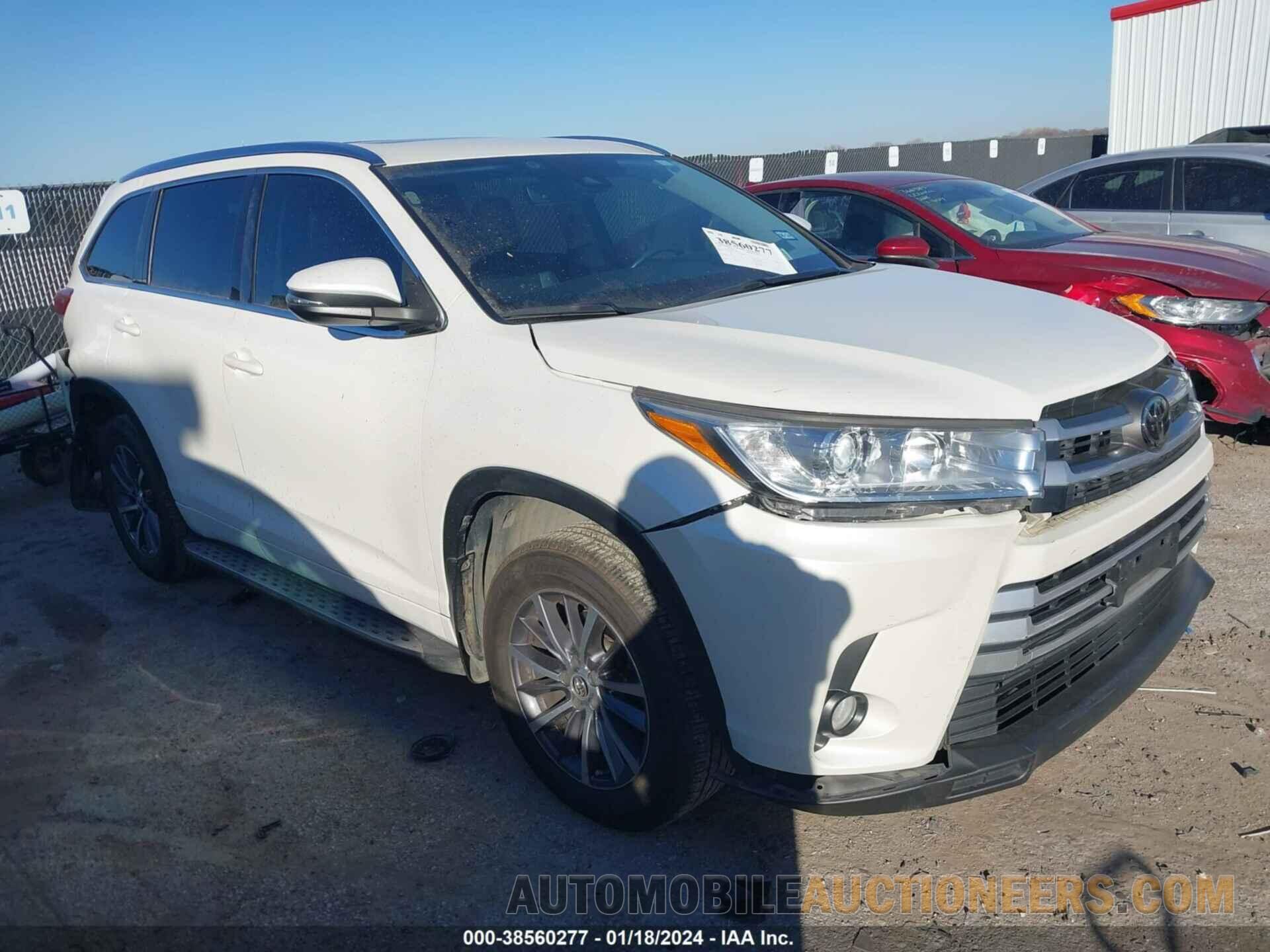 5TDKZRFH0JS541810 TOYOTA HIGHLANDER 2018