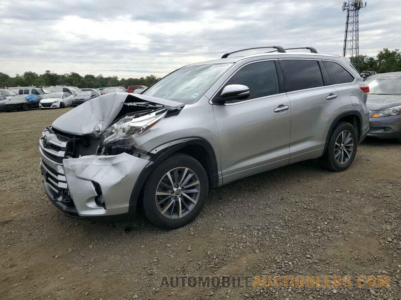 5TDKZRFH0JS545193 TOYOTA HIGHLANDER 2018