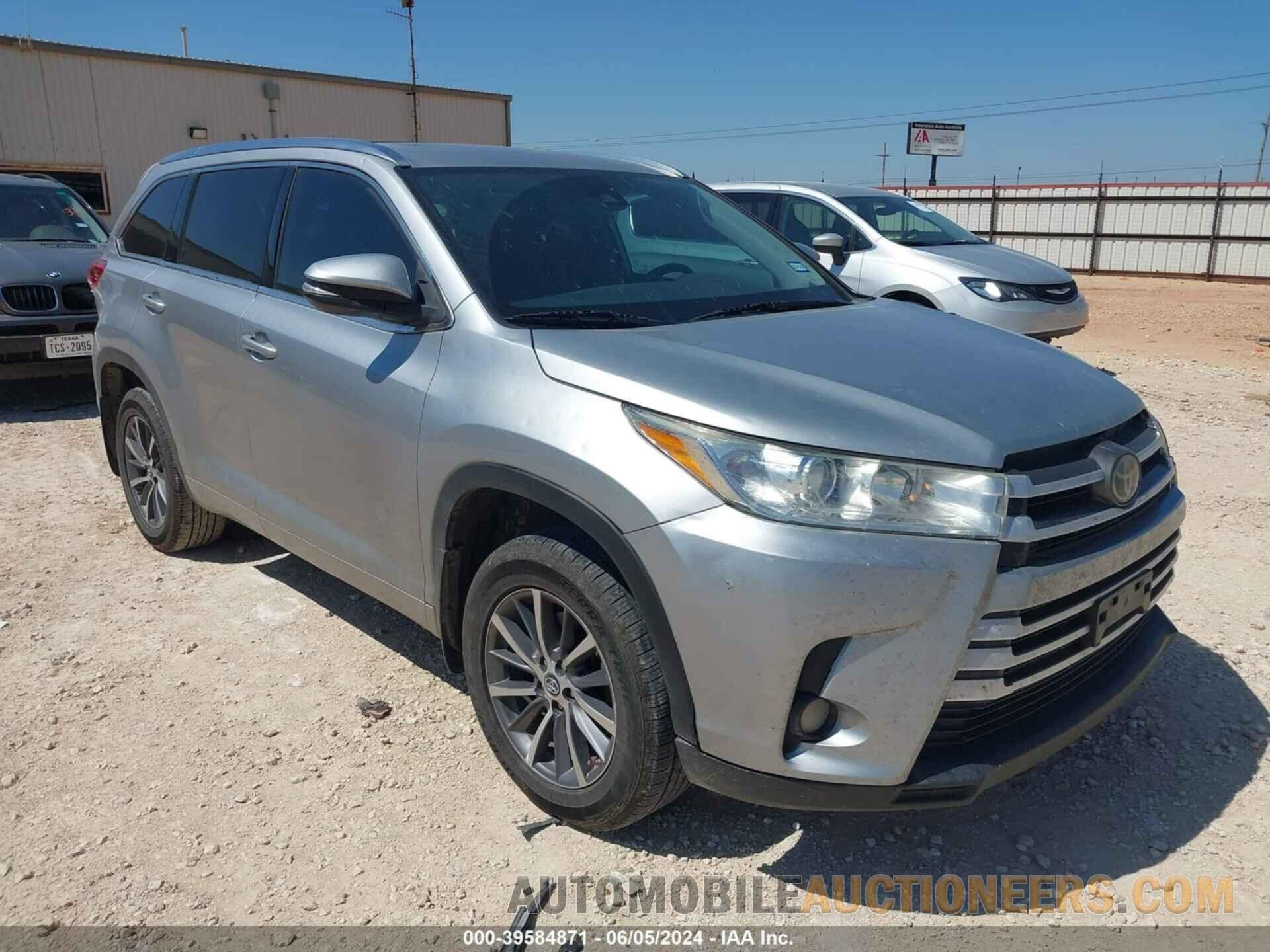 5TDKZRFH0JS548370 TOYOTA HIGHLANDER 2018